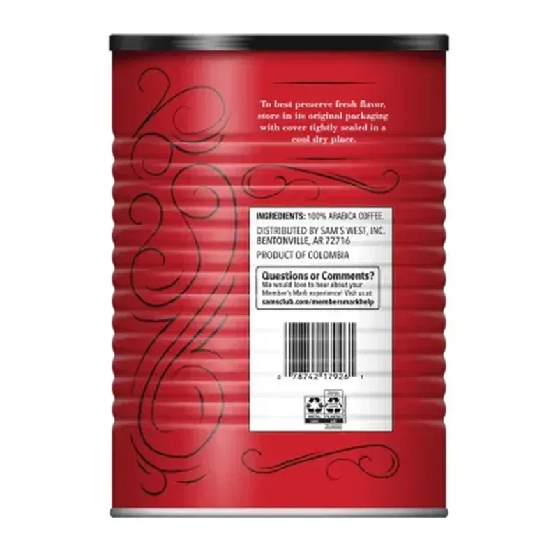 Member'S Mark Classic Roast Ground Coffee, Colombian, 48 Oz. - Image 3
