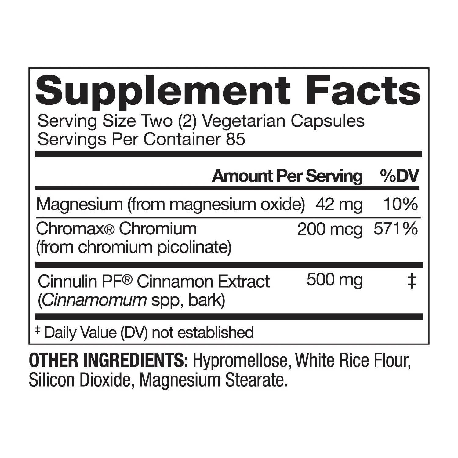 Member's Mark Clinical Strength Cinnamon 500 mg. Capsules, 170 ct. - Image 5