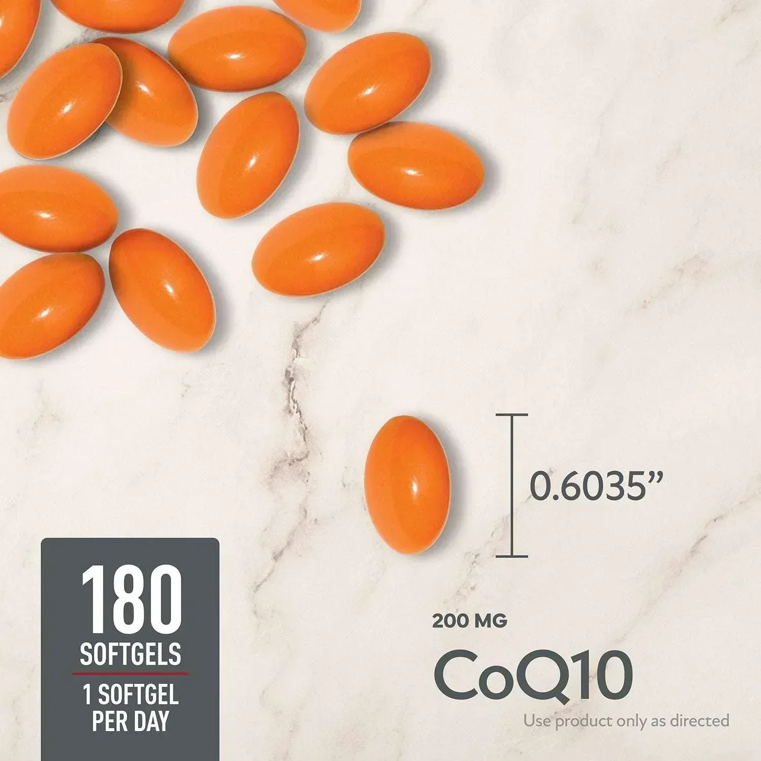 Member's Mark CoQ10 Softgels, 200 mg, 180 ct. - Image 3