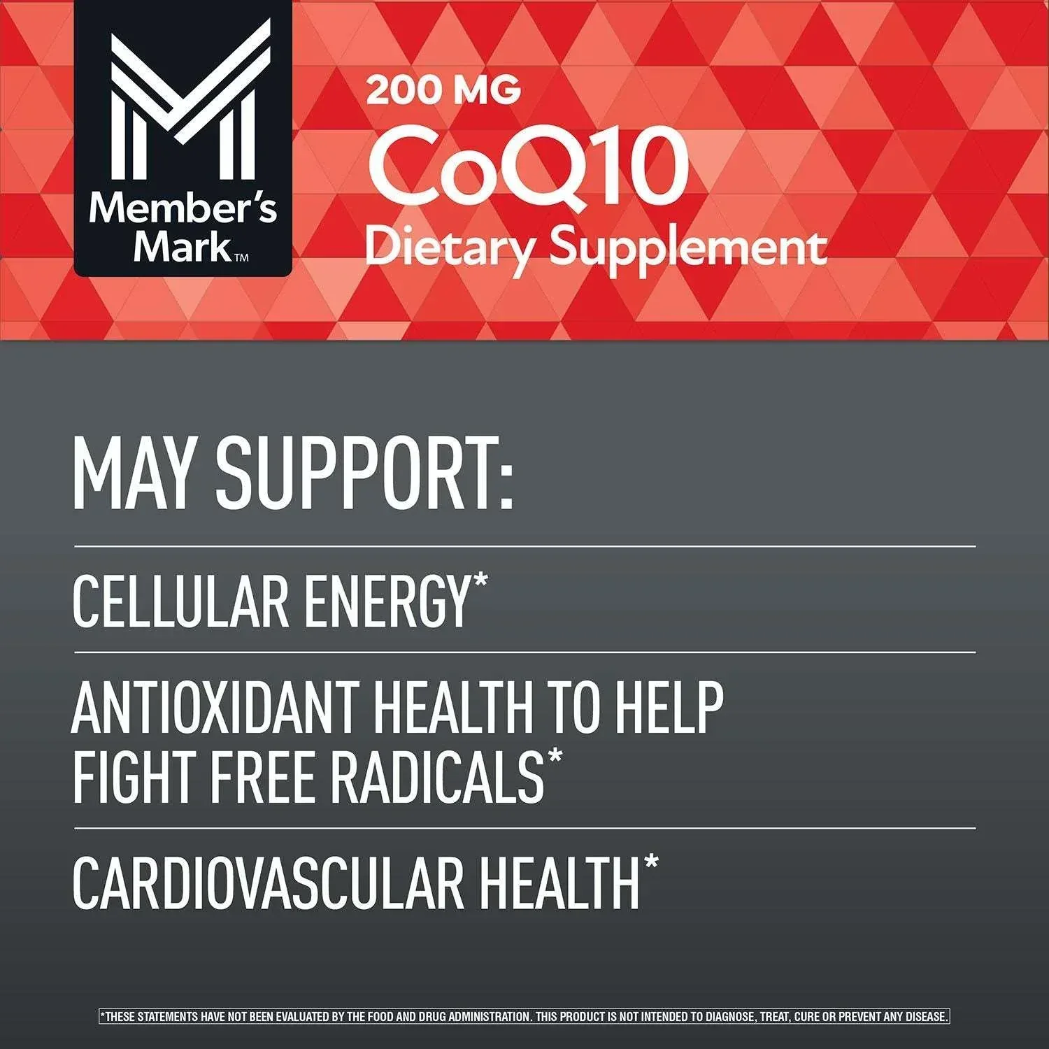 Member's Mark CoQ10 Softgels, 200 mg, 180 ct. - Image 4
