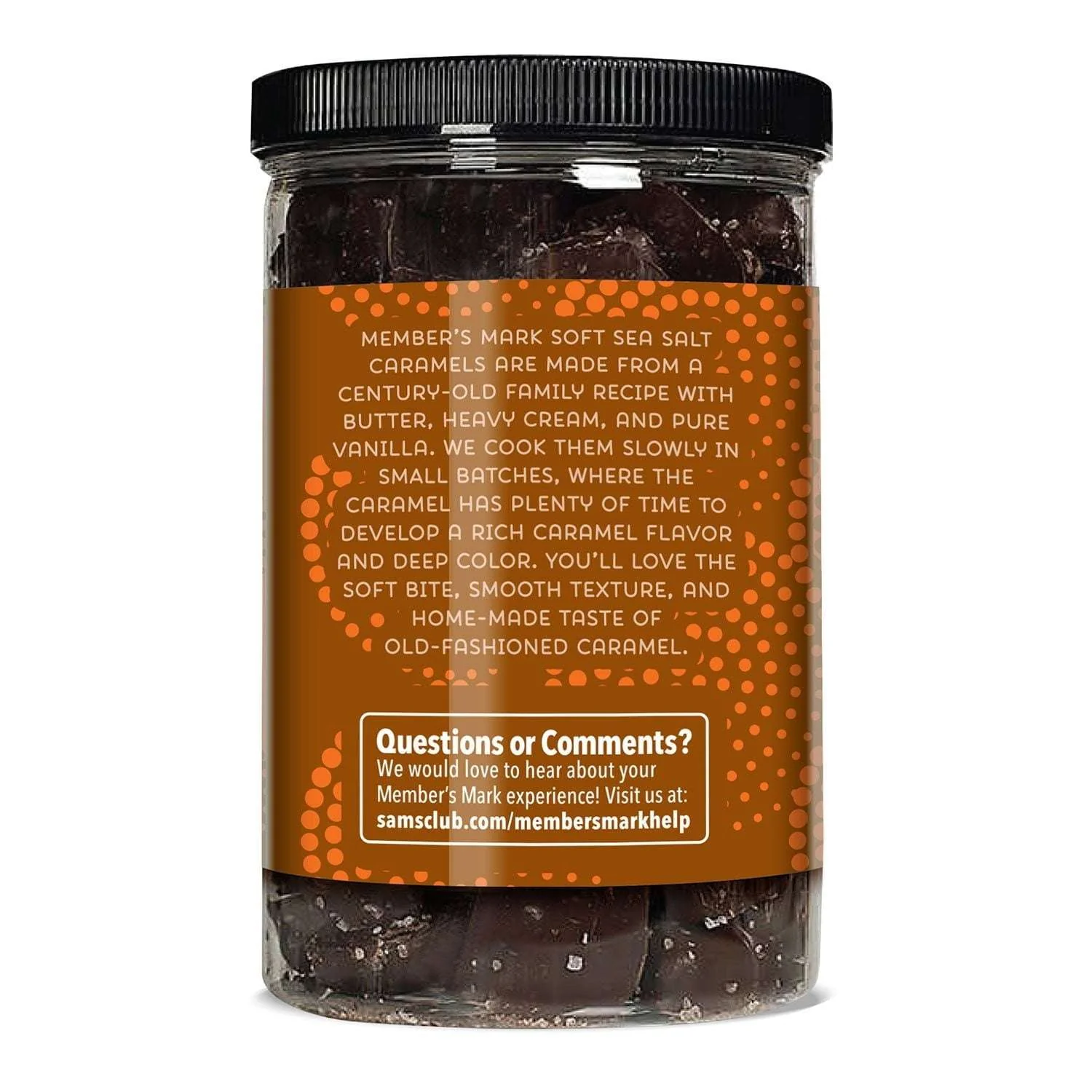 Member's Mark Dark Chocolate Soft Sea Salt Caramels, 36 oz. - Image 3
