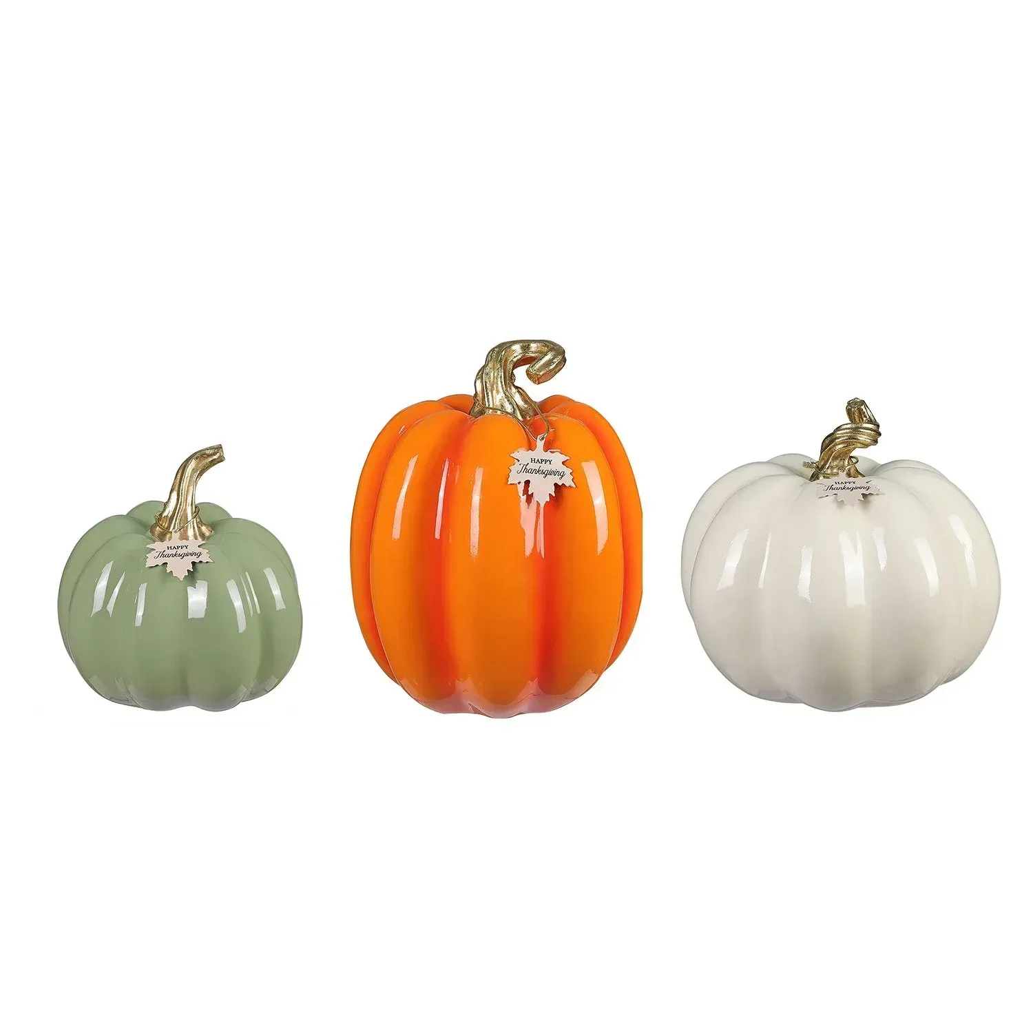 Member's Mark Decorative Pumpkins, Set of 3 - Image 2