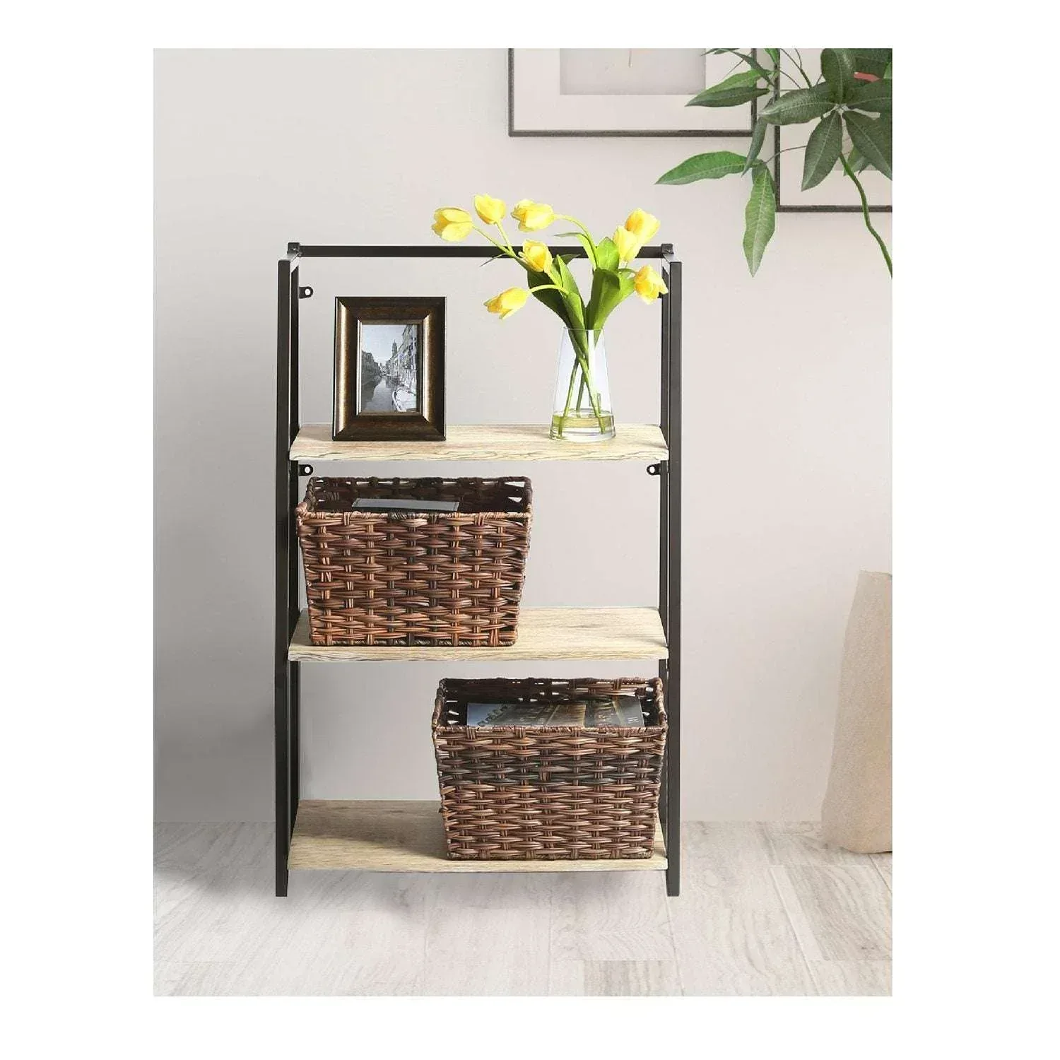 Member's Mark Decorative Woven Storage Baskets Set of 4 - Image 4