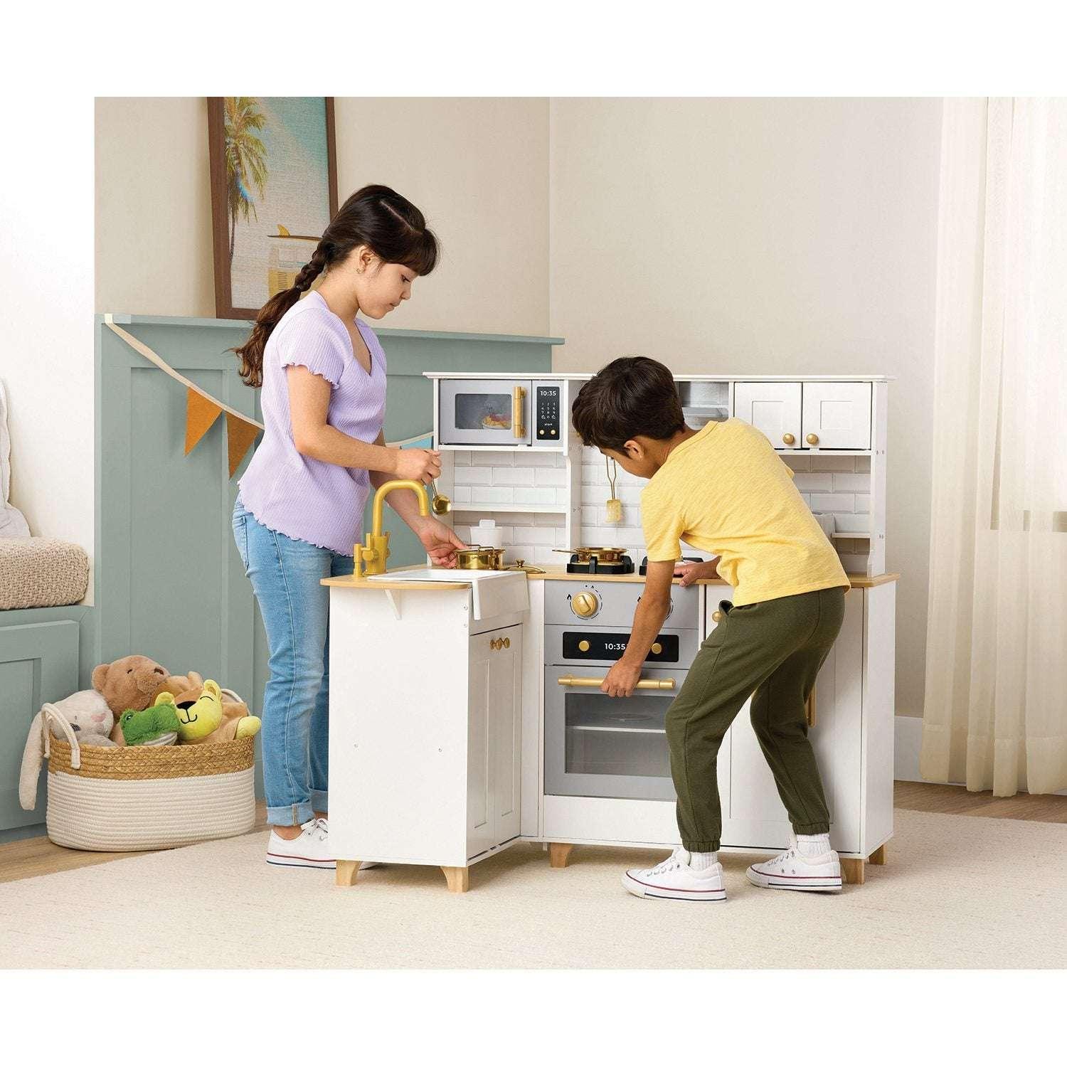 Member's Mark Deluxe Wooden Kitchen Playset - Image 9