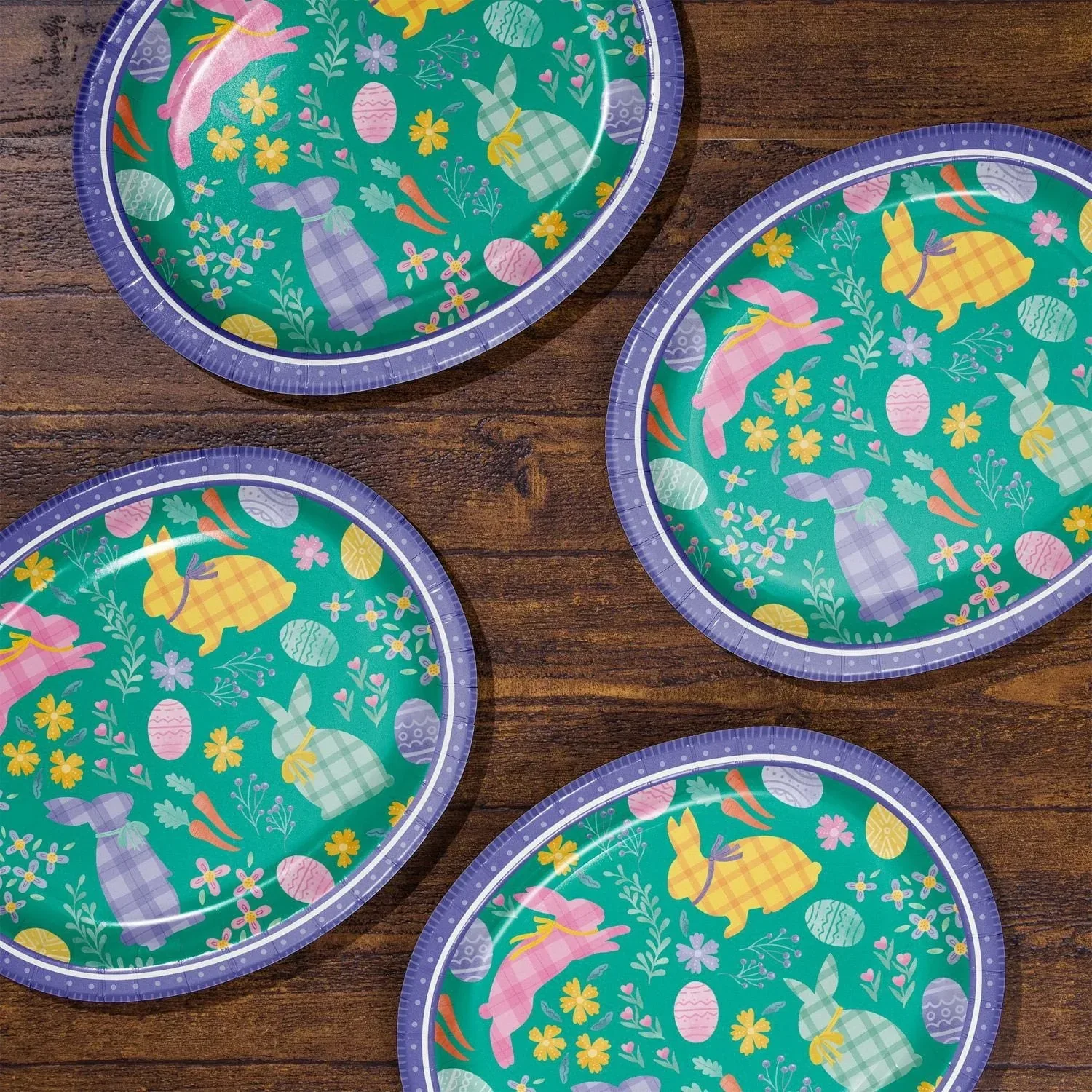 Member'S Mark Easter Oval Paper Plates, 10" X 12" (50 Ct.) - Image 6
