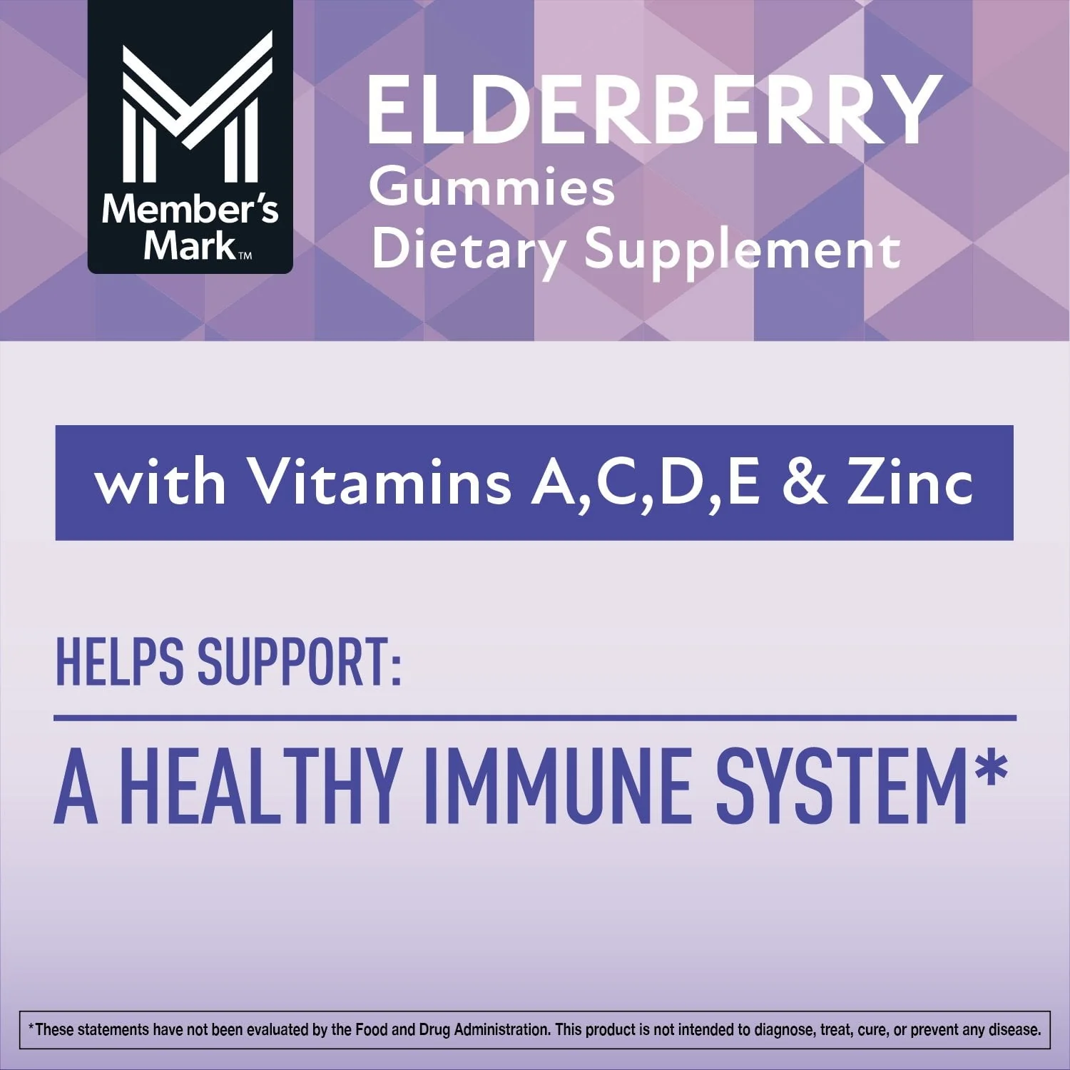 Member's Mark Elderberry Immune Health Gummies, 150 ct. - Image 4