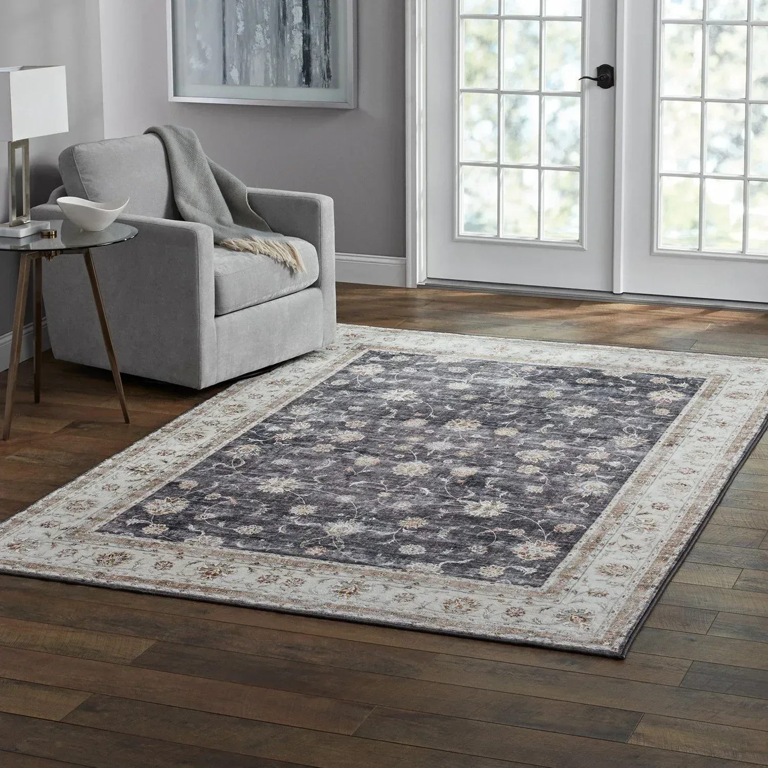 Member's Mark Everwash Washable Area Rug, 6'6"x 9'6", Assorted Colors - Image 28