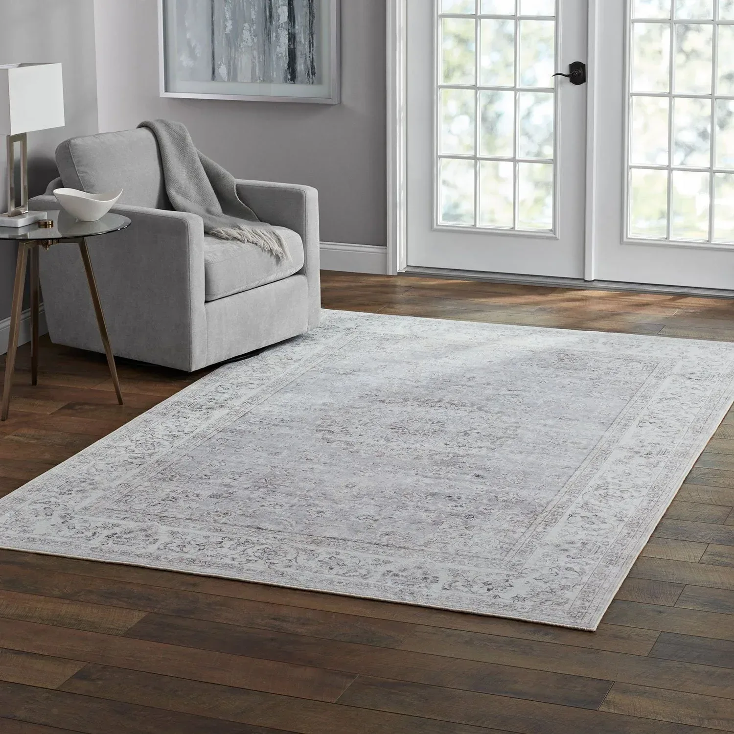 Member's Mark Everwash Washable Area Rug, 6'6"x 9'6", Assorted Colors - Image 41