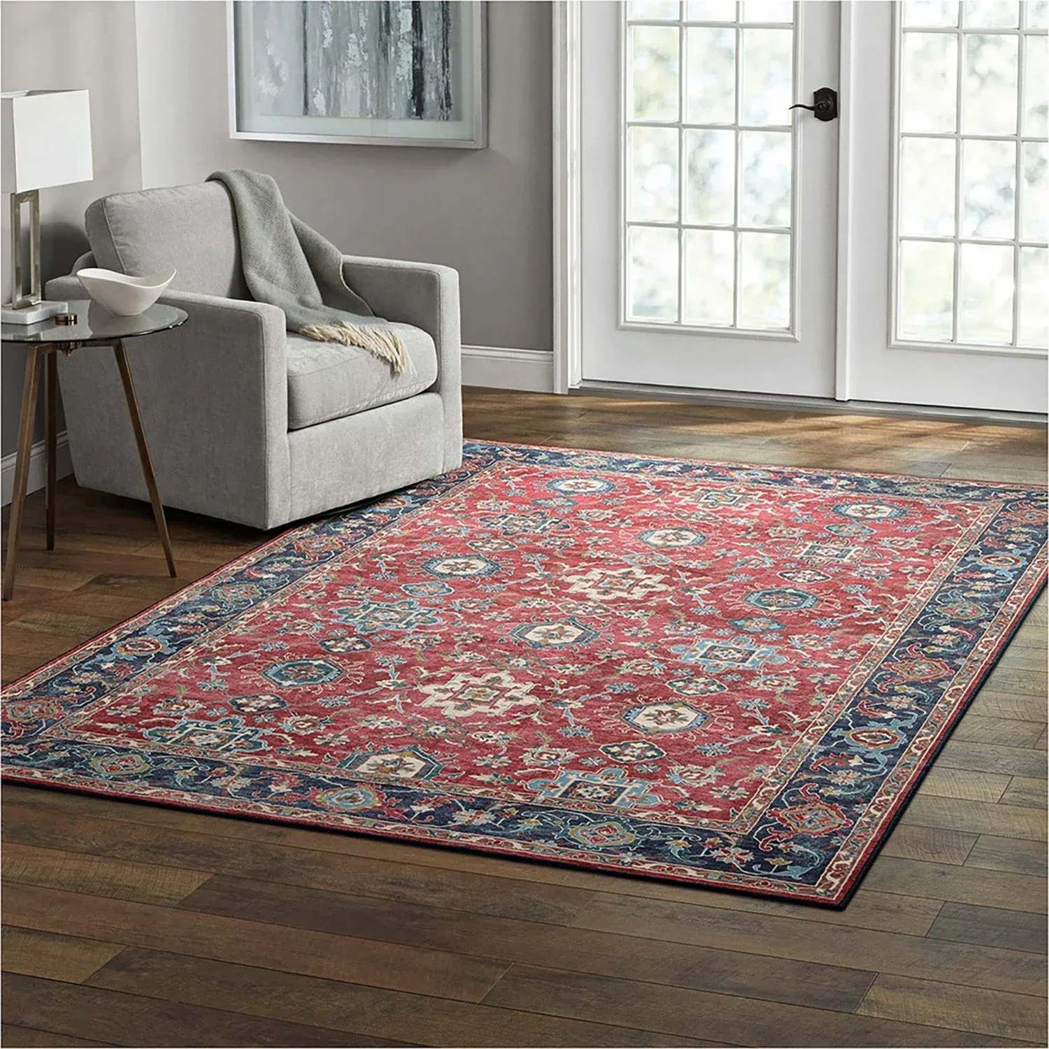 Member's Mark Everwash Washable Area Rug, 6'6"x 9'6", Assorted Colors - Image 47