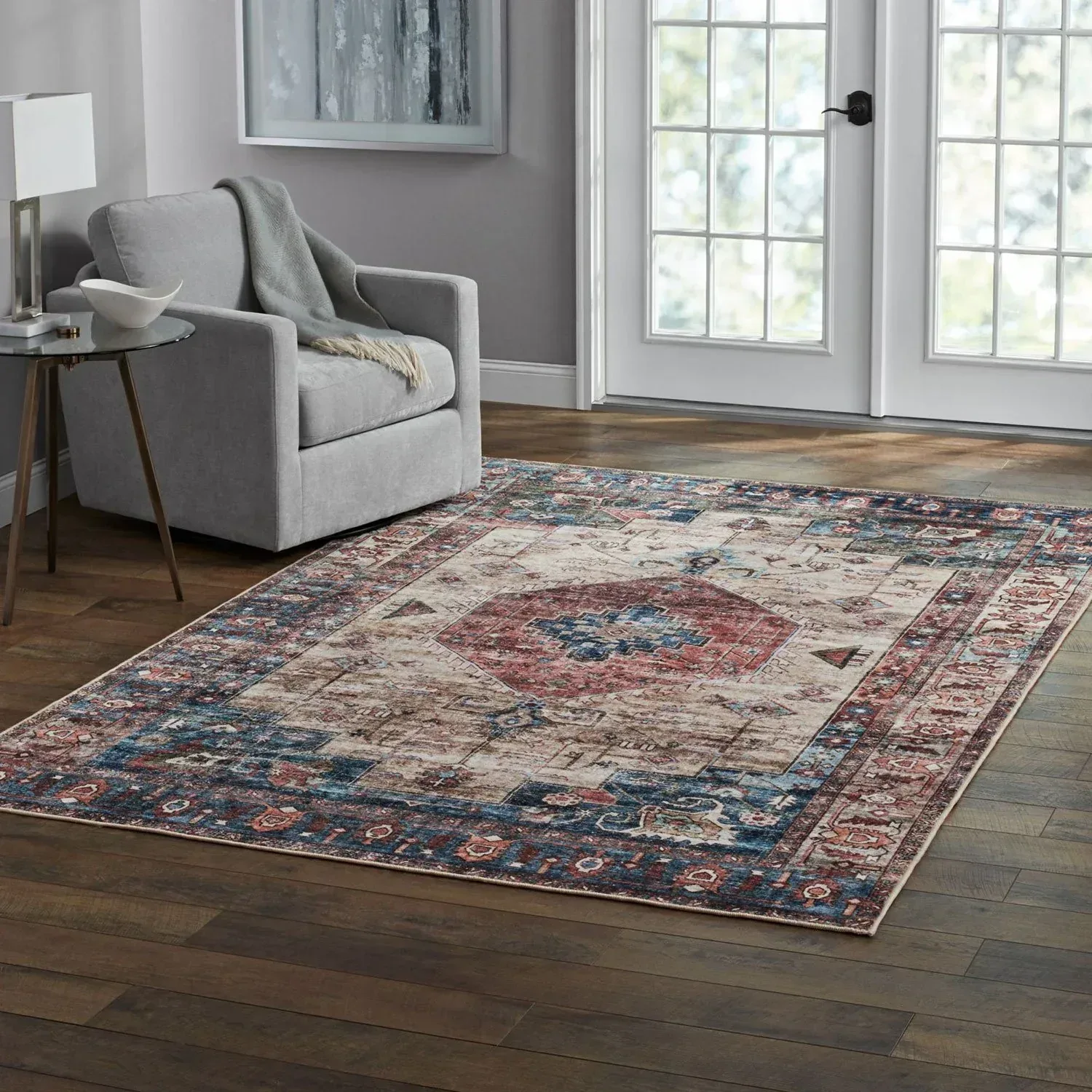 Member's Mark Everwash Washable Area Rug, 6'6"x 9'6", Assorted Colors - Image 55