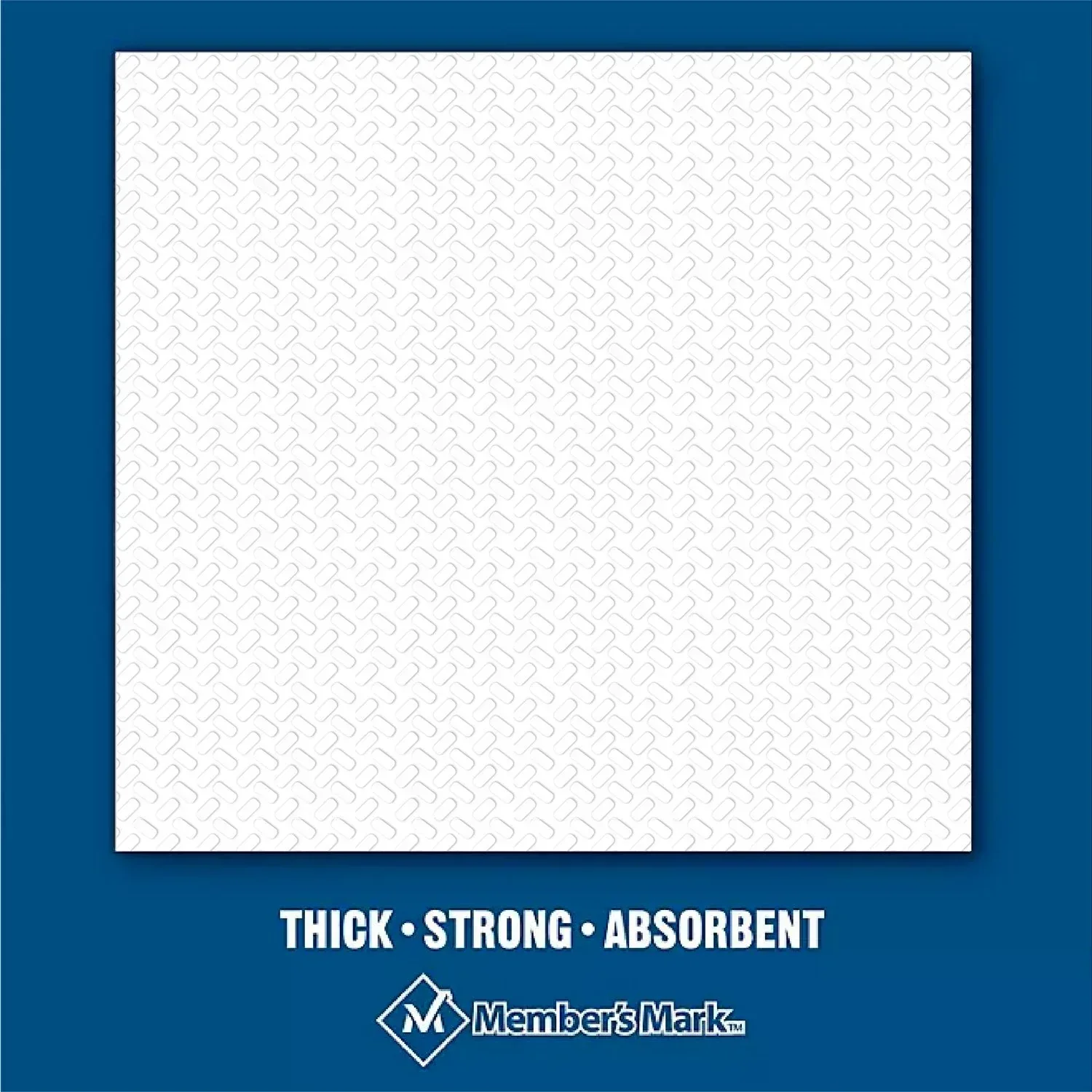 Member's Mark Everyday 1-Ply White Napkins 4 pks., 300 napkins/pk. - Image 3