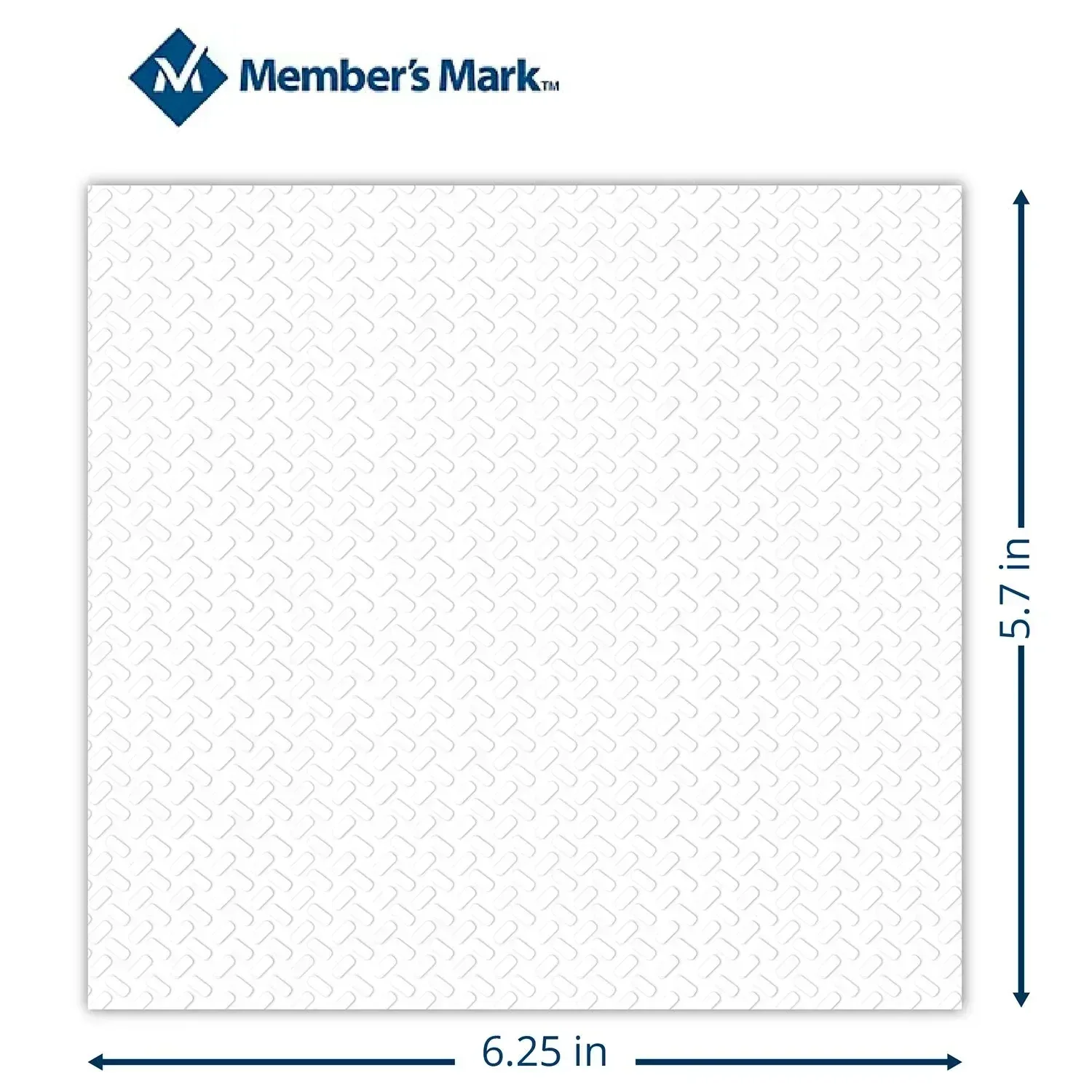 Member's Mark Everyday 1-Ply White Napkins 4 pks., 300 napkins/pk. - Image 4