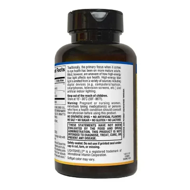 Member'S Mark Eye Health Softgels, Lutein 25 Mg and Zeaxanthin 5 Mg, 150 Ct. - Image 4