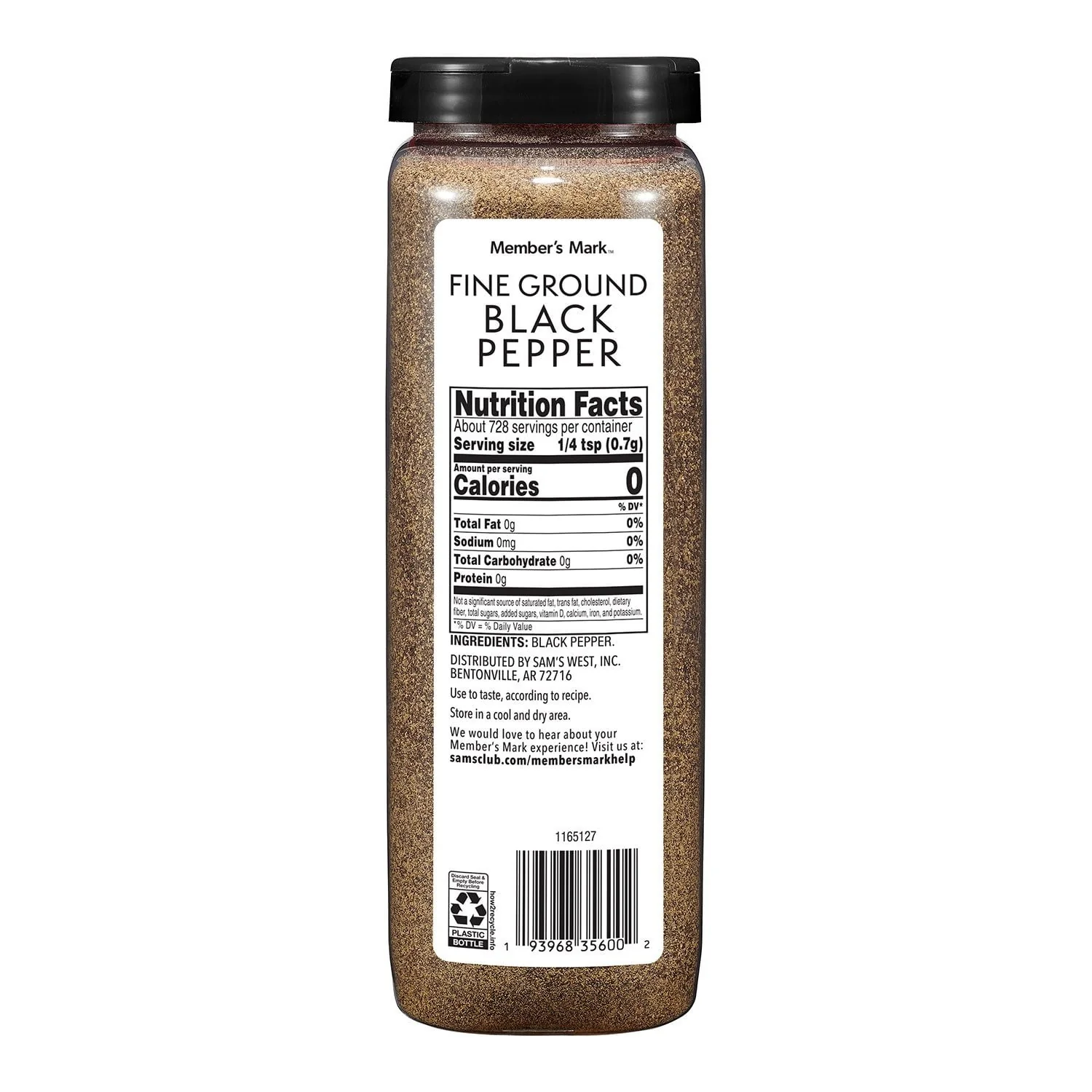 Member's Mark Fine Ground Black Pepper, 18 oz. - Image 7