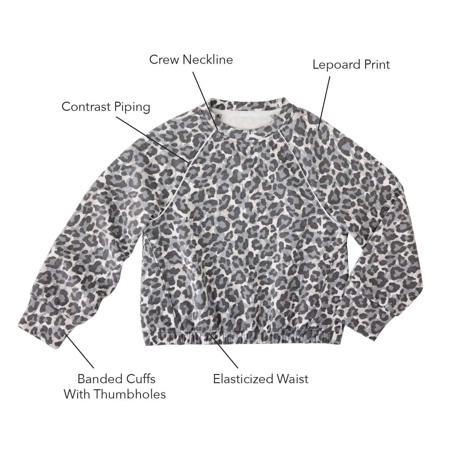 Member's Mark Girls Sandwash Pullover - Image 19