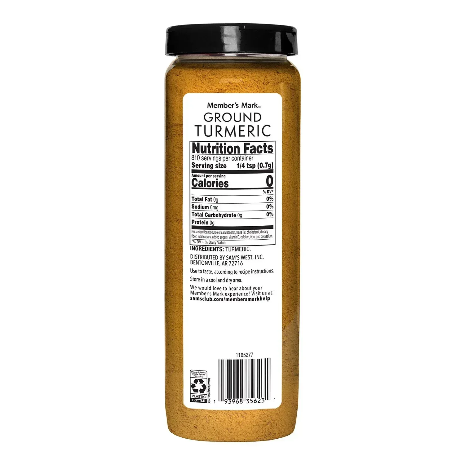 Member's Mark Ground Turmeric, 20 oz. - Image 6