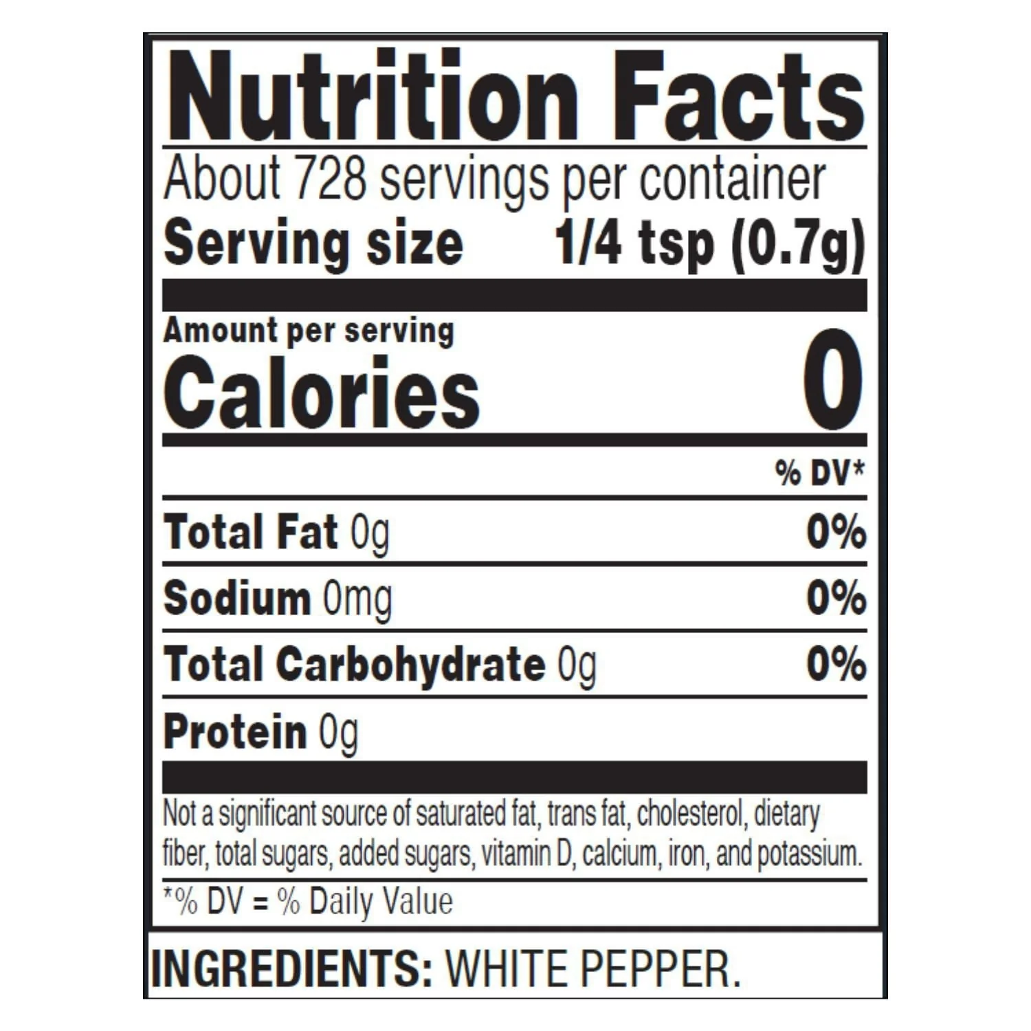 Member's Mark Ground White Pepper, 18 oz. - Image 2
