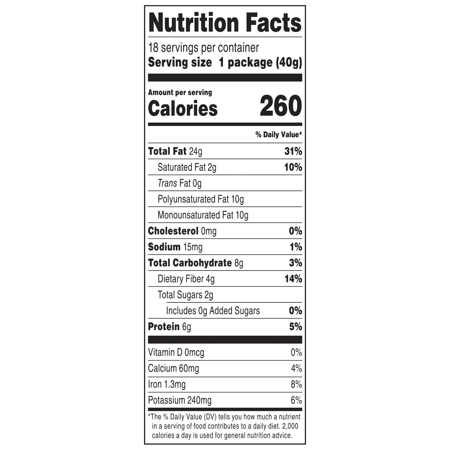 Member's Mark Heart Healthy Nut Mix Multipack, 1.4 oz., 18 pk. - Image 2