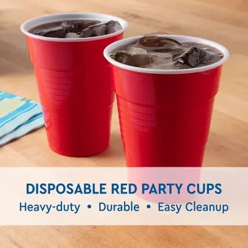 Member'S Mark Heavy-Duty Red Cups (18 Oz., 240 Ct.) - Image 3