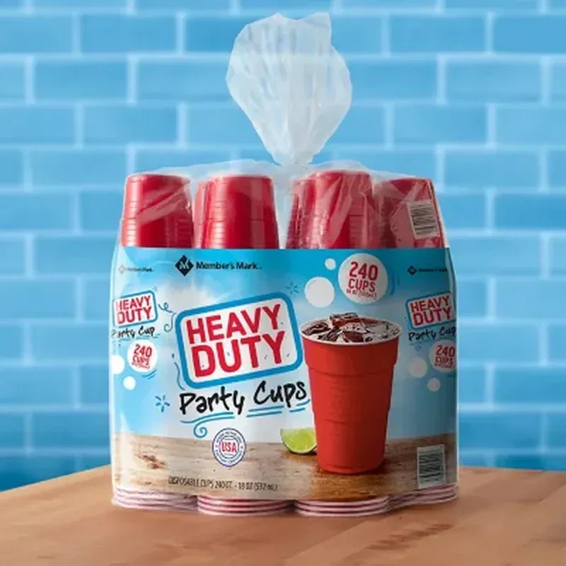 Member'S Mark Heavy-Duty Red Cups (18 Oz., 240 Ct.) - Image 6