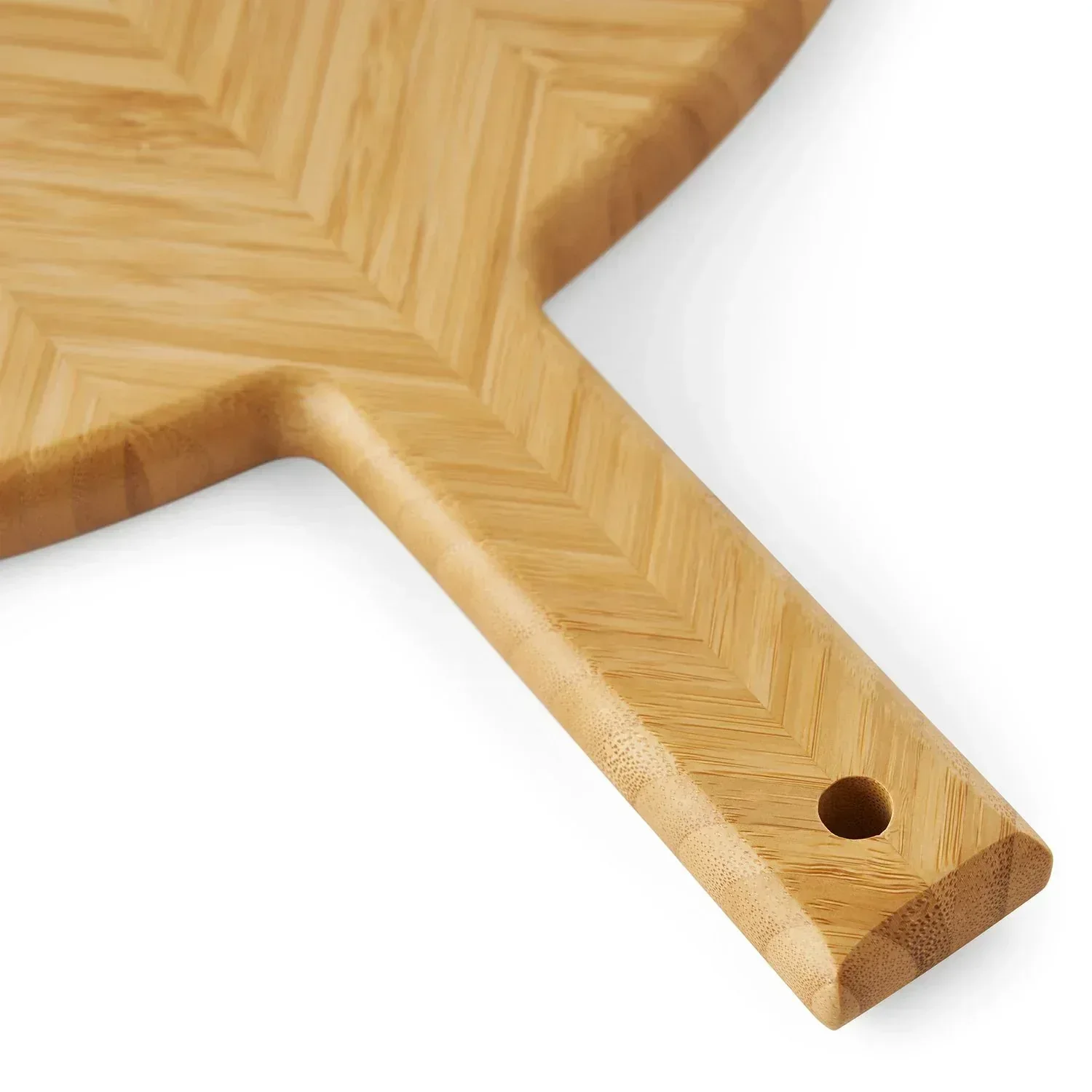 Member's Mark Herringbone Bamboo Charcuterie Board - Image 3