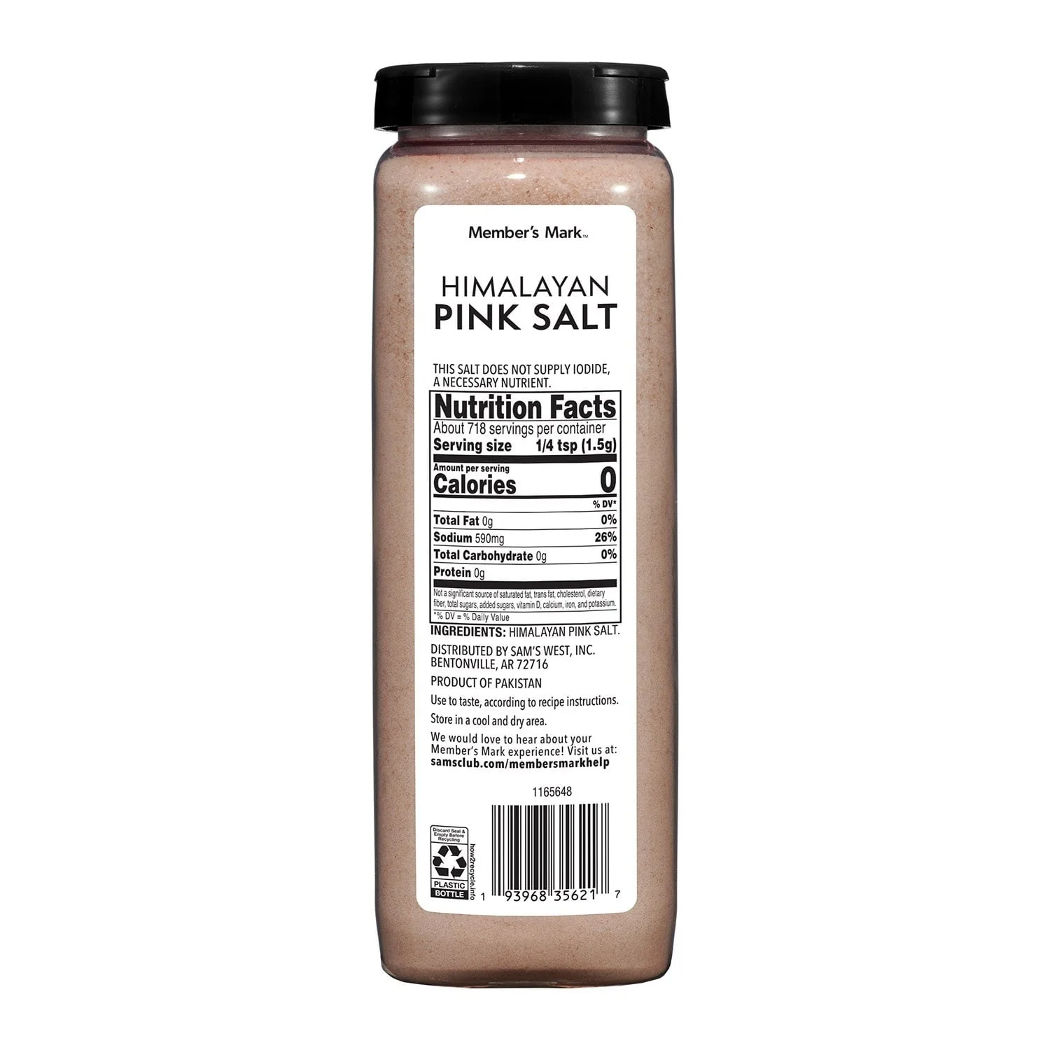 Member's Mark Himalayan Pink Salt, 38 oz. - Image 3