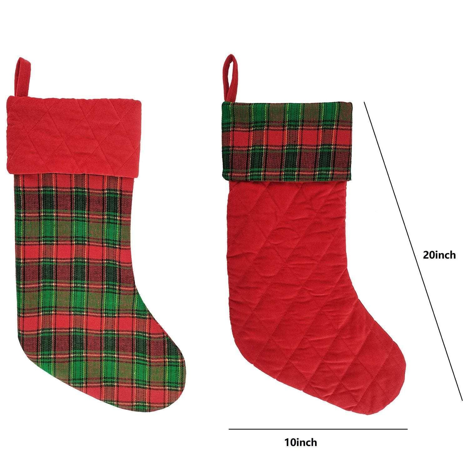 Member's Mark Holiday Stockings, Set of 2 - Image 3