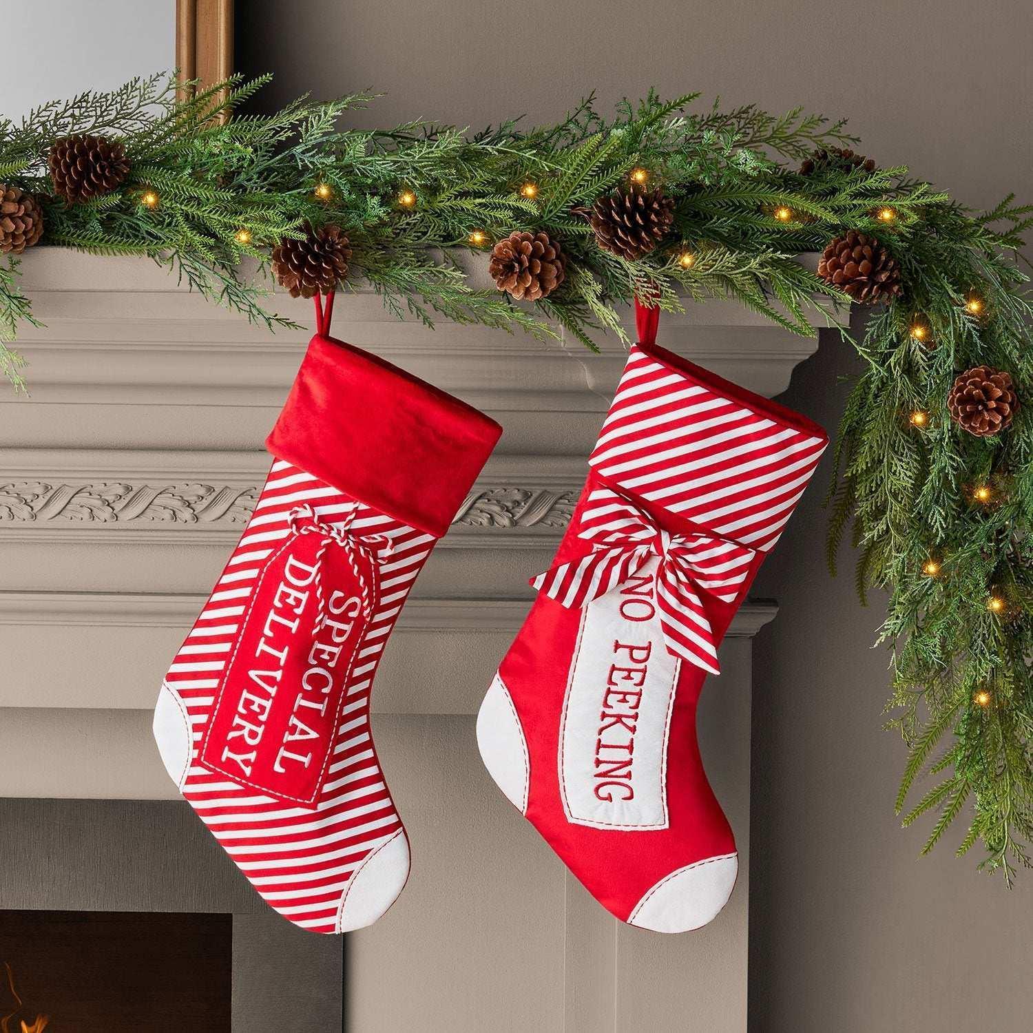 Member's Mark Holiday Stockings, Set of 2 - Image 5