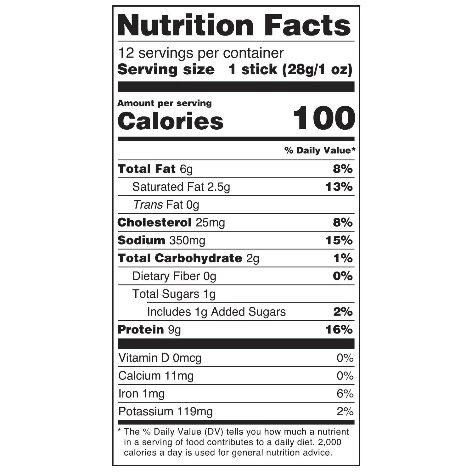 Member's Mark Jalapeño Grassfed Beef Sticks, 1 oz., 12 pk. - Image 2