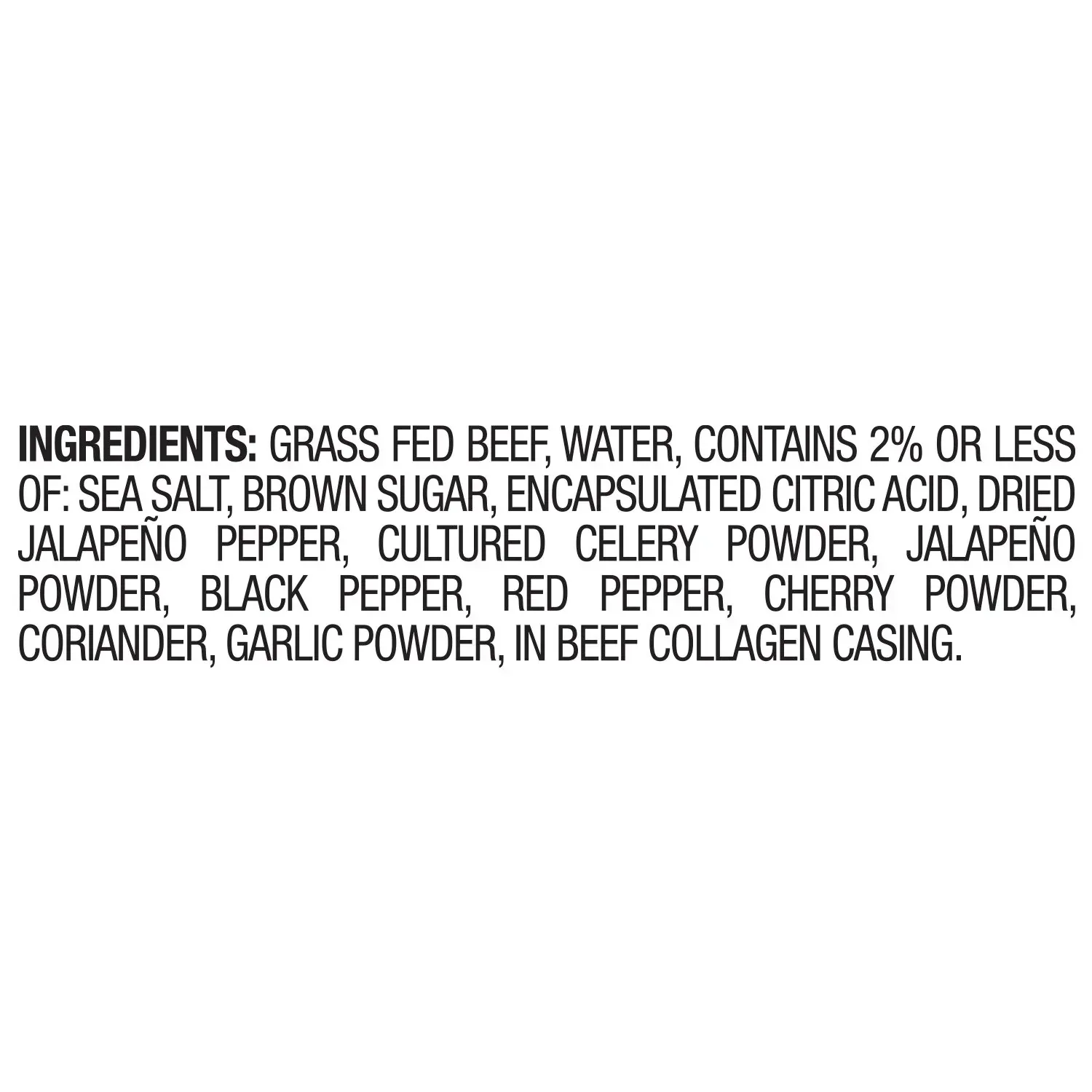 Member's Mark Jalapeño Grassfed Beef Sticks, 1 oz., 12 pk. - Image 3