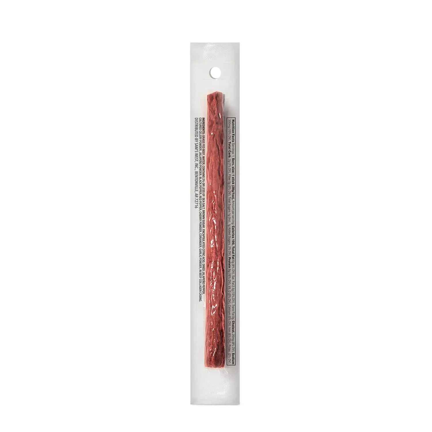 Member's Mark Jalapeño Grassfed Beef Sticks, 1 oz., 12 pk. - Image 6