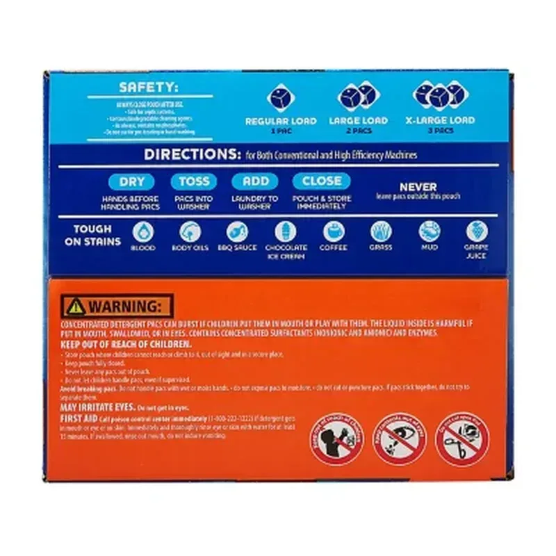 Member'S Mark Laundry Detergent Power Pacs, Fresh Clean Scent (130 Ct.) - Image 6