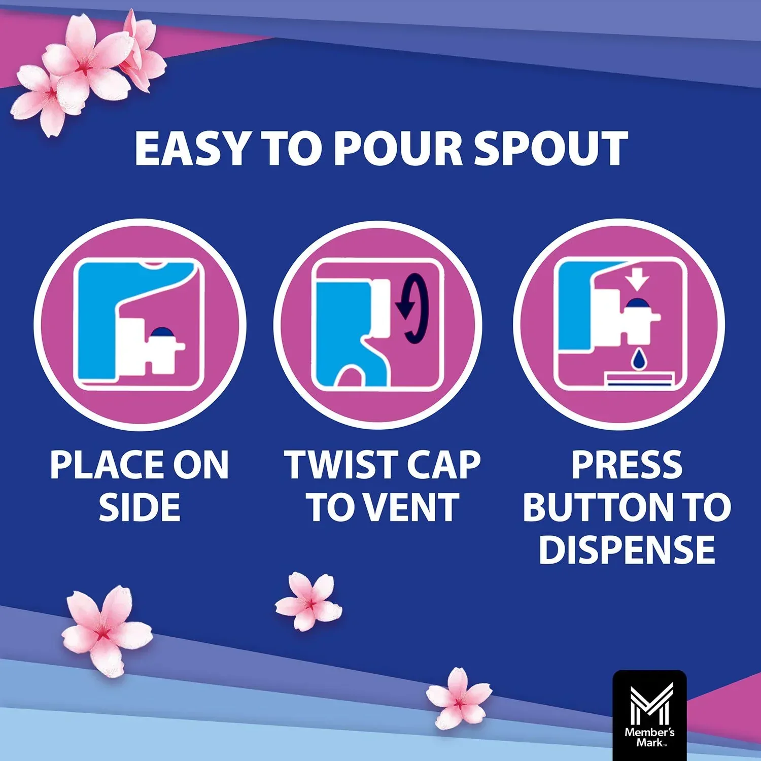 Member's Mark Liquid Fabric Softener, Spring Flowers, 251 loads, 170 fl. oz. - Image 5