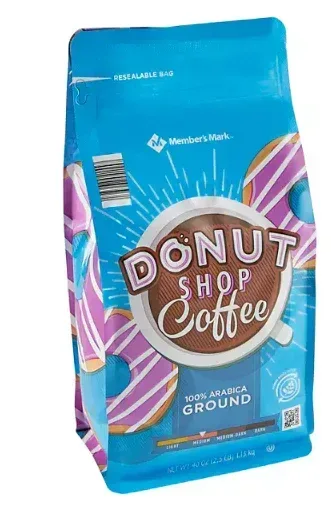 Member's Mark Medium Roast Ground Coffee, Donut Shop, 40 oz. - Image 2