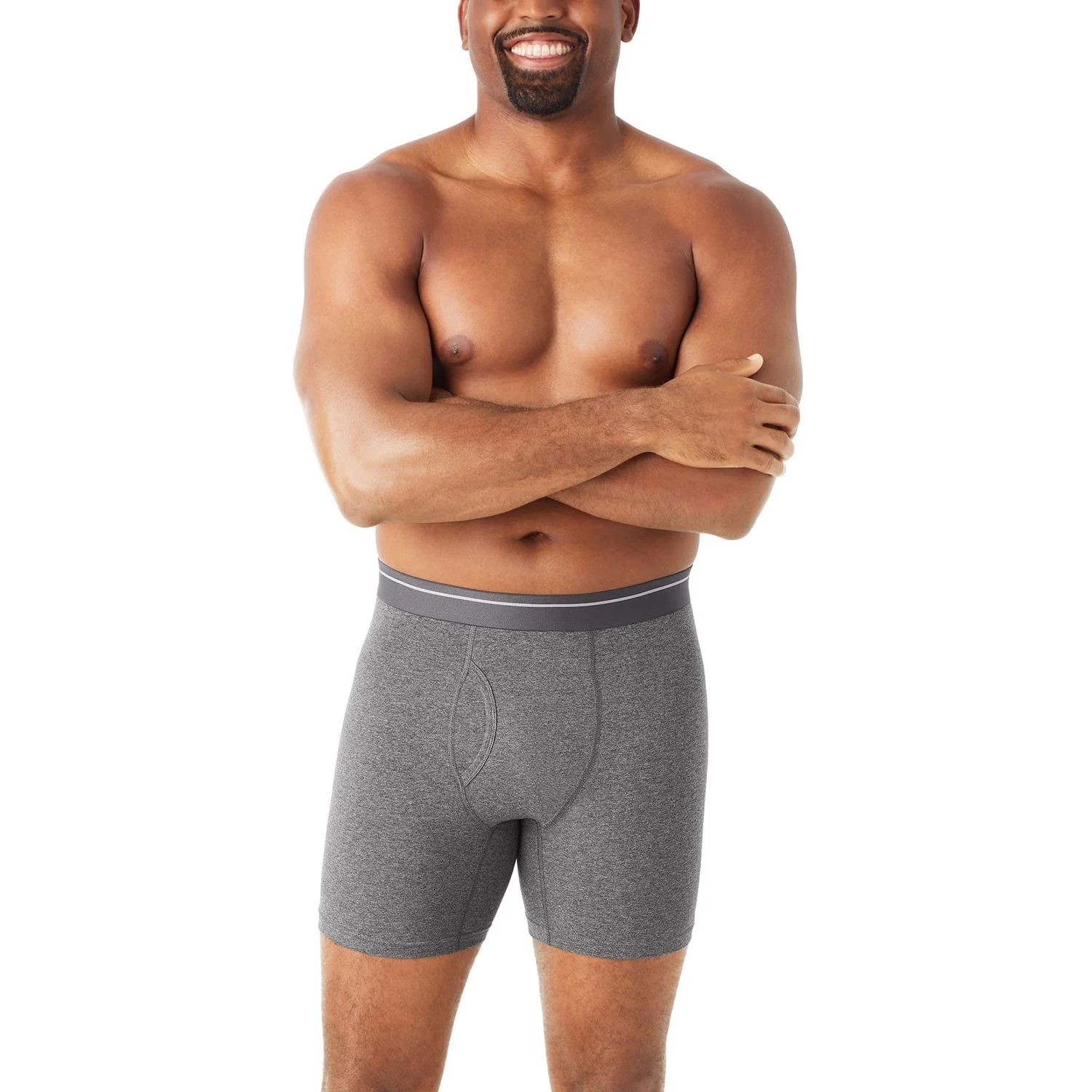 Member's Mark Men's 5-Pack Cotton Stretch Boxer Brief - Image 2