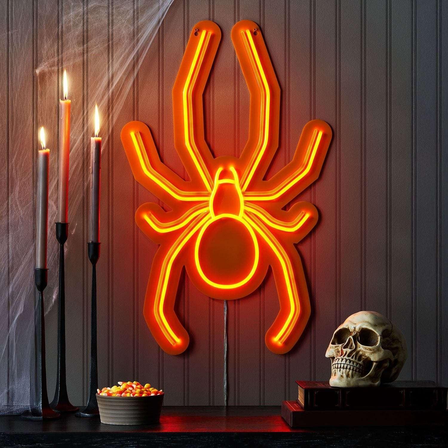 Member's Mark Neon Spider Décor - Image 2