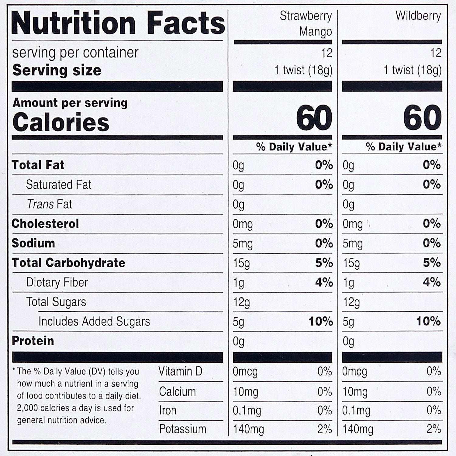 Member's Mark Organic Fruit Twist, Variety Pack, 0.63 oz., 24 pk. - Image 4