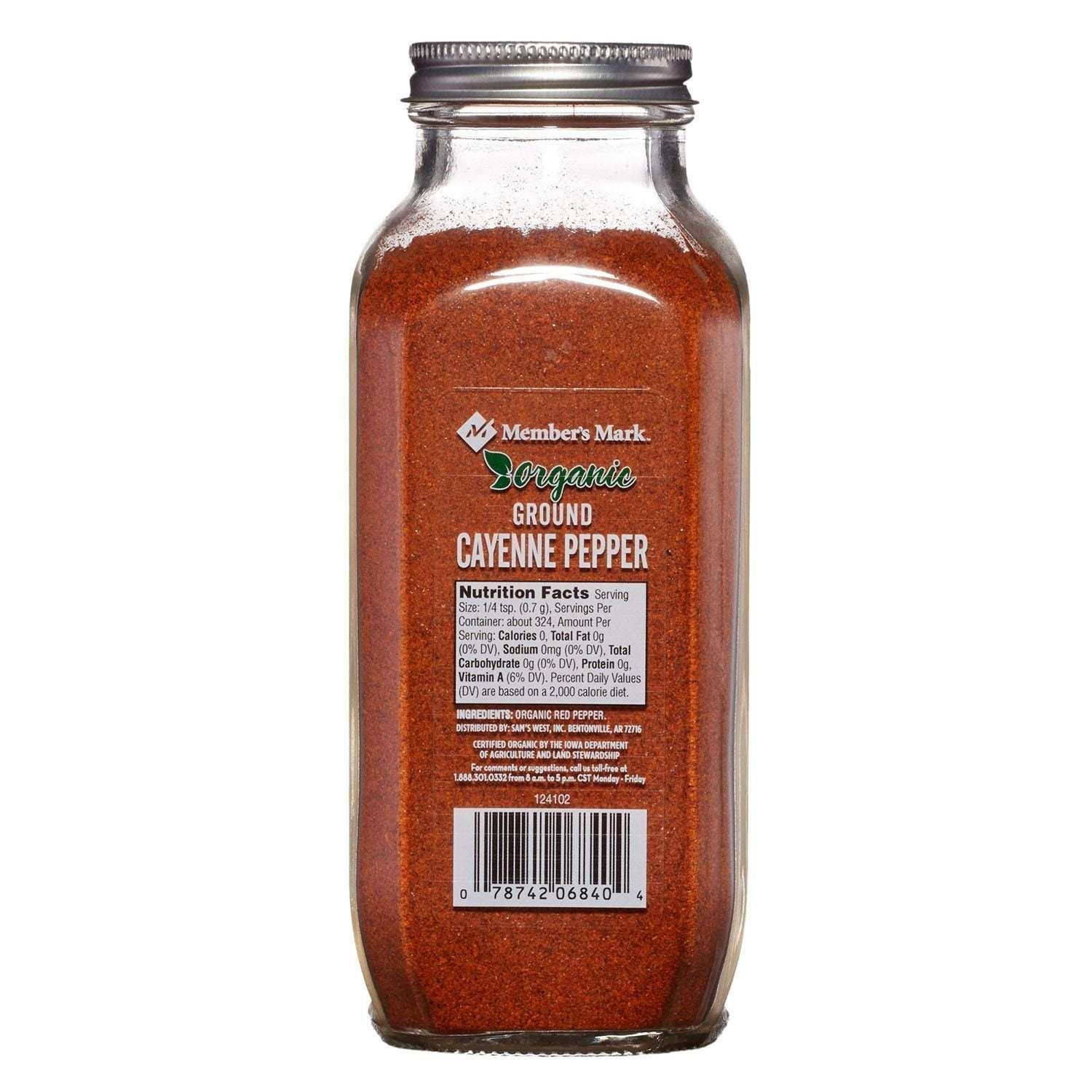 Member's Mark Organic Ground Cayenne Pepper, 8 oz. - Image 3