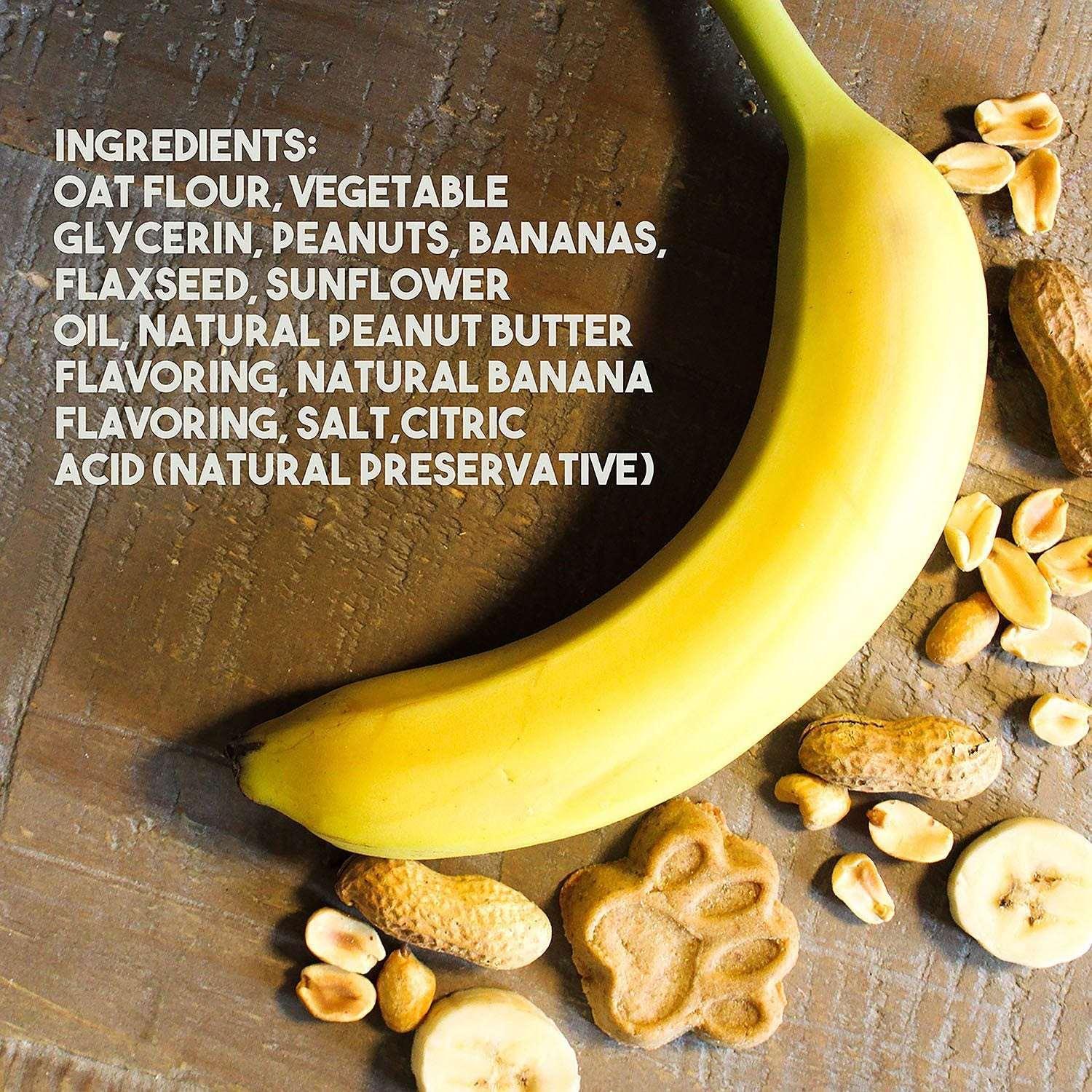 Member's Mark Peanut Butter & Banana Soft & Chewy Dog Treats, 3 lbs. - Image 2