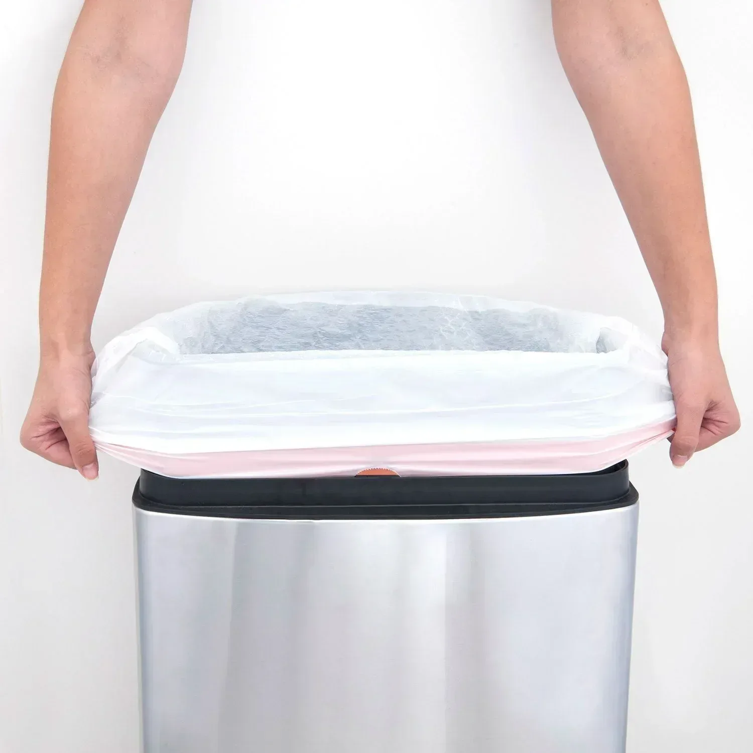 Member's Mark Power Flex 13-Gallon Tall Kitchen Trash Bags, Lavender, 200 ct. - Image 4