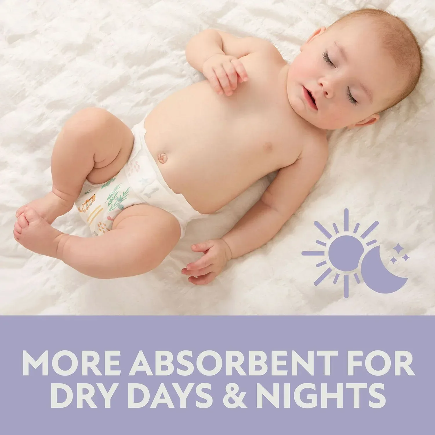 Member's Mark Premium Baby Diapers, Choose Size - Image 5