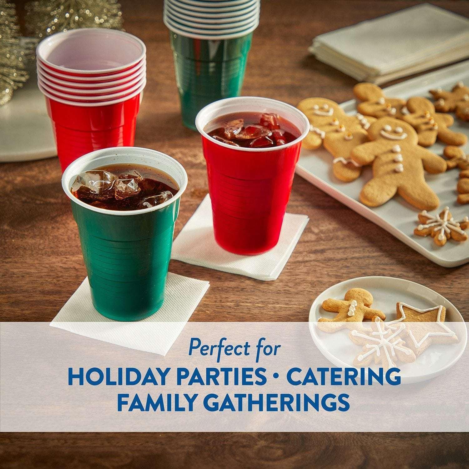Member's Mark Premium Quality Holiday Cups, 18 fl. oz., 160ct. - Image 3