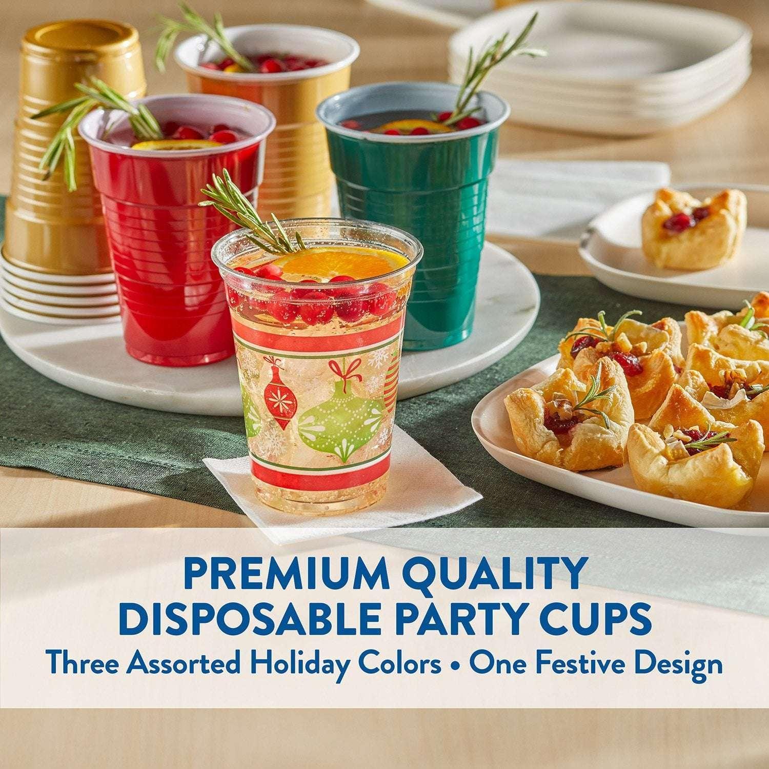 Member's Mark Premium Quality Holiday Cups, 18 fl. oz., 160ct. - Image 4