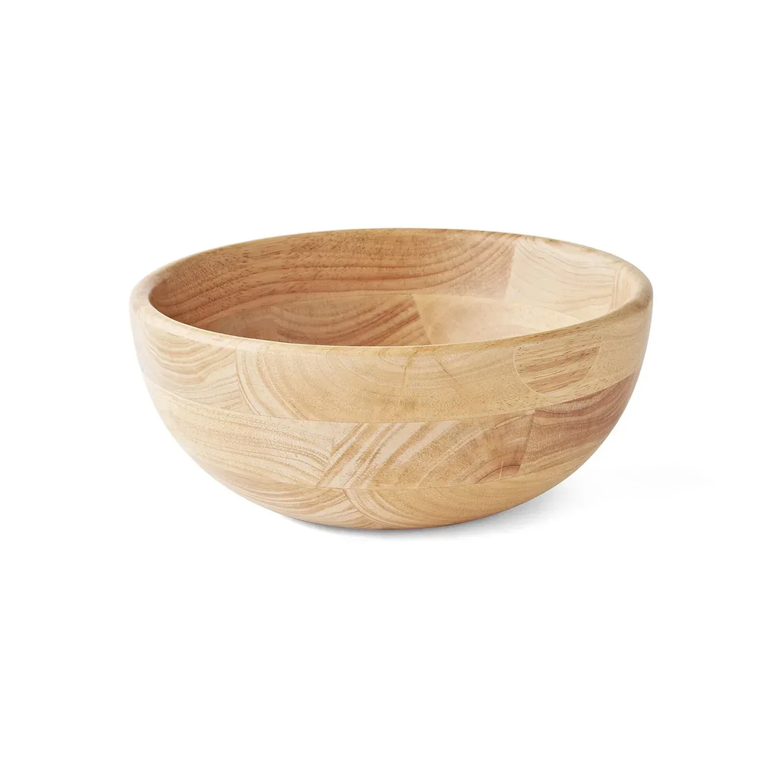 Member's Mark Rubber Wood Salad Bowl with Servers - Image 3