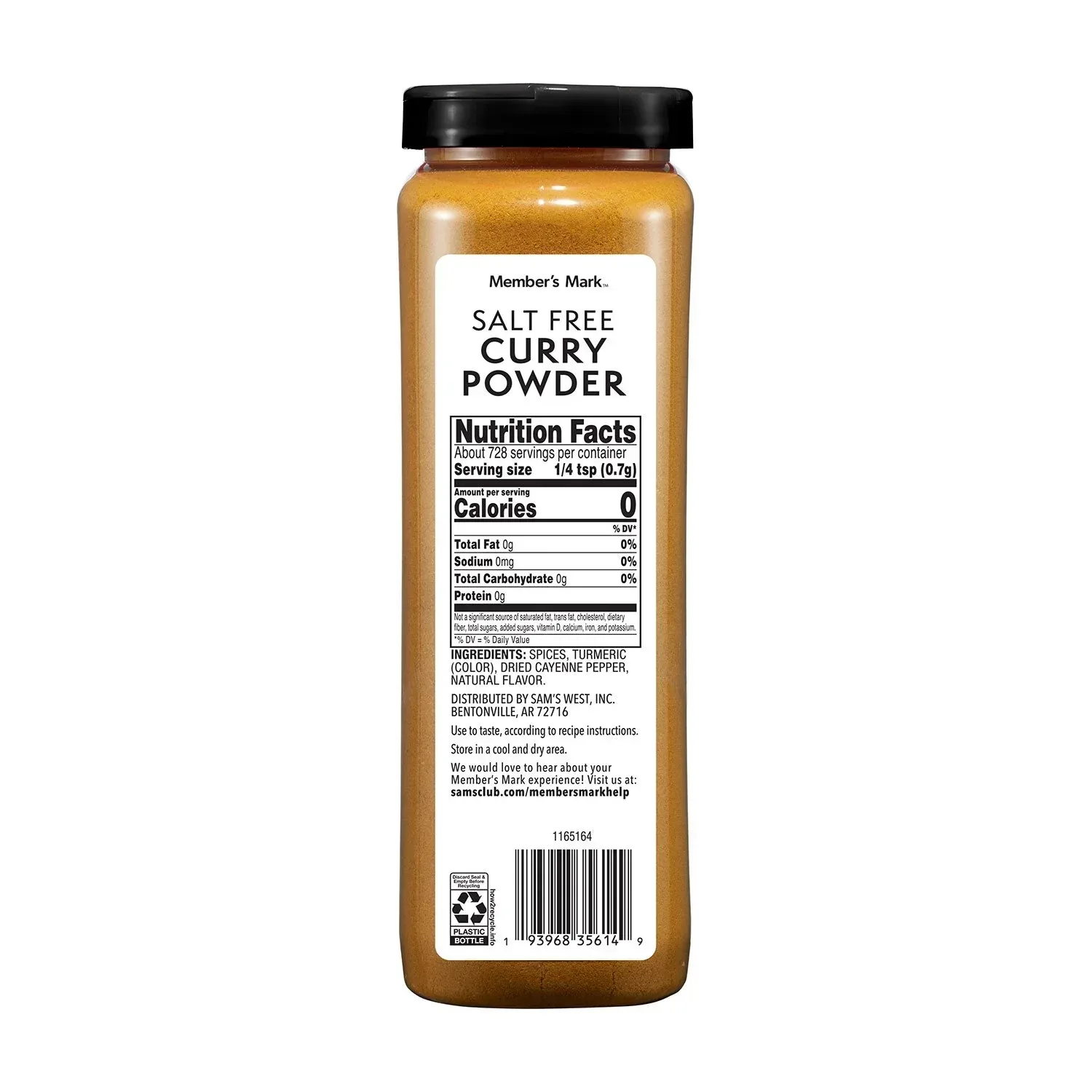 Member's Mark Salt-Free Curry Powder, 18 oz. - Image 3