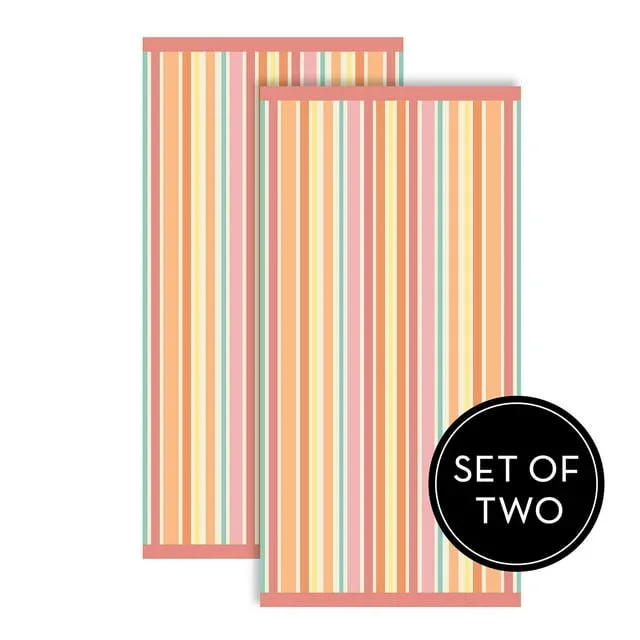 Member's Mark 2-Pack Adult Sand-Friendly Beach Towels, 40" x 72" - Image 13