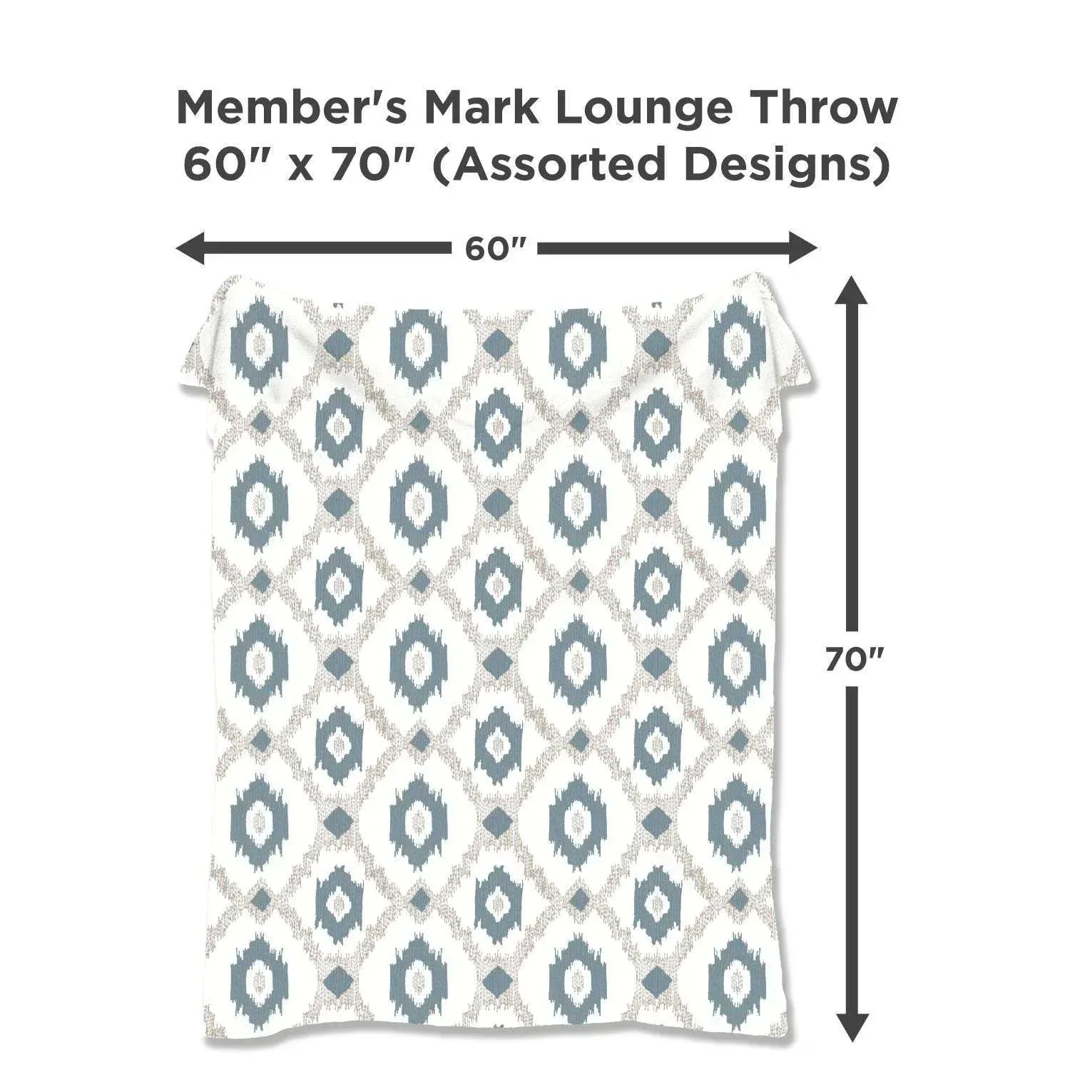 Member's Mark Seasonal Lounge Throw, 60"x70" - Image 6
