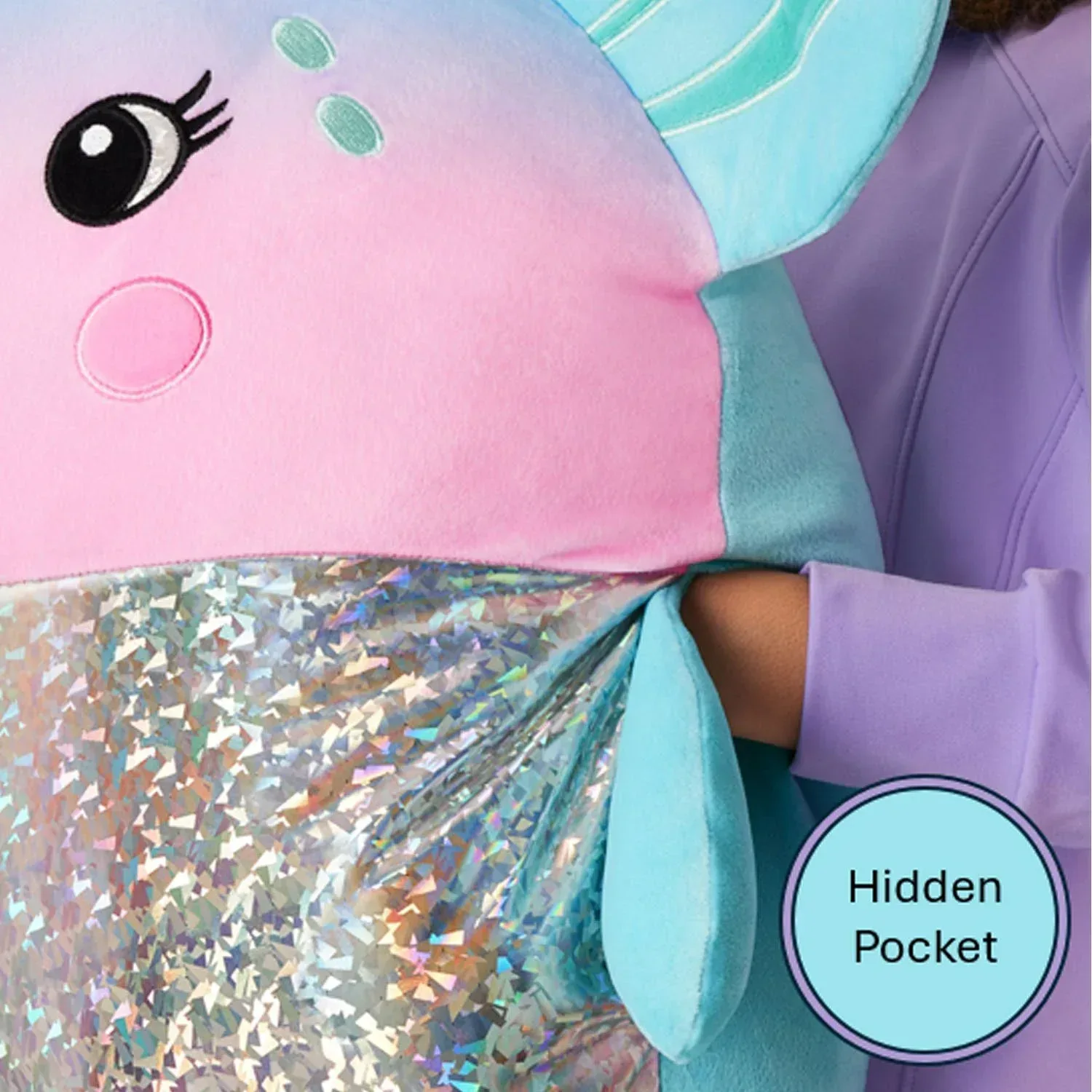 Member's Mark Secret Pocket Squishy Plush, 20" - Image 3