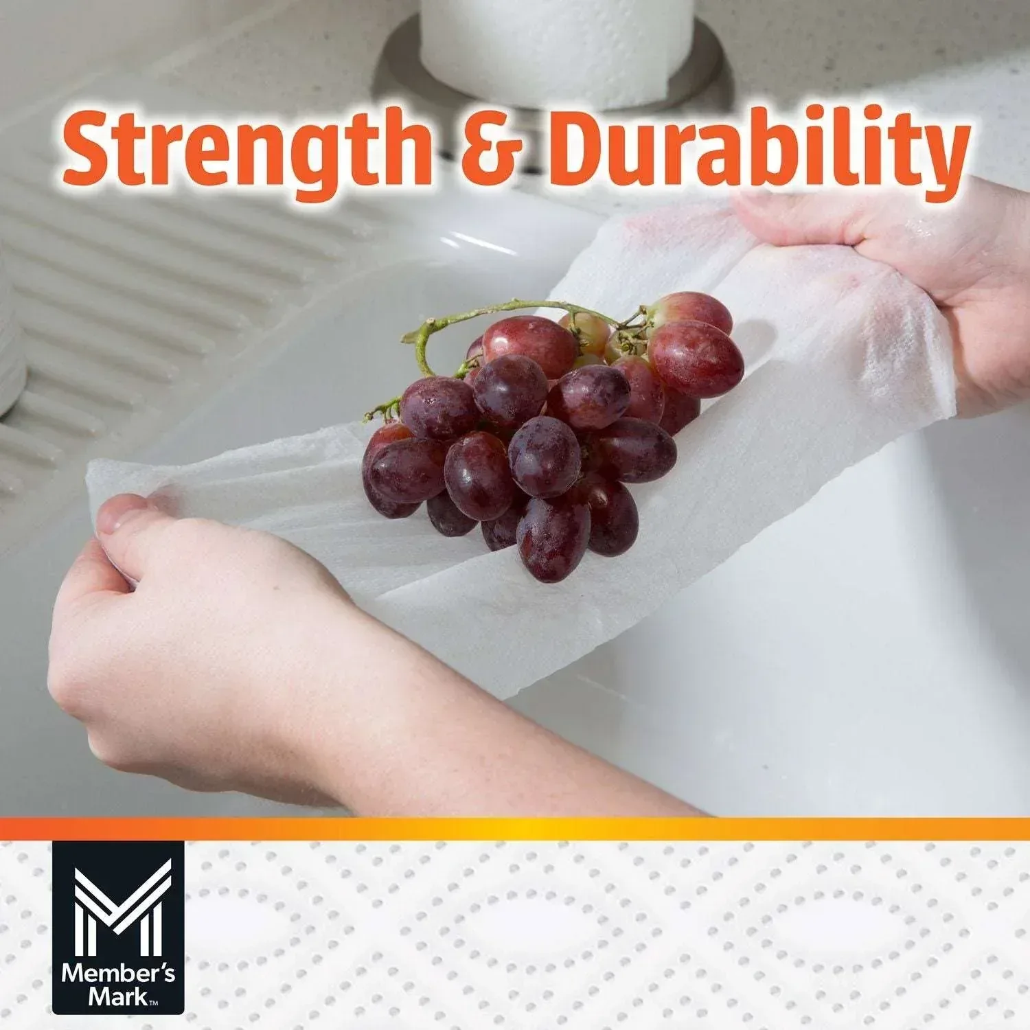 Member's Mark Select & Tear 2-Ply Paper Towel 15 rolls, 150 sheets/roll - Image 6