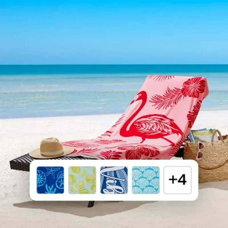 Member's Mark Set of 2 Oversized Beach Towels, 40" X 72", Assorted Designs - Image 10